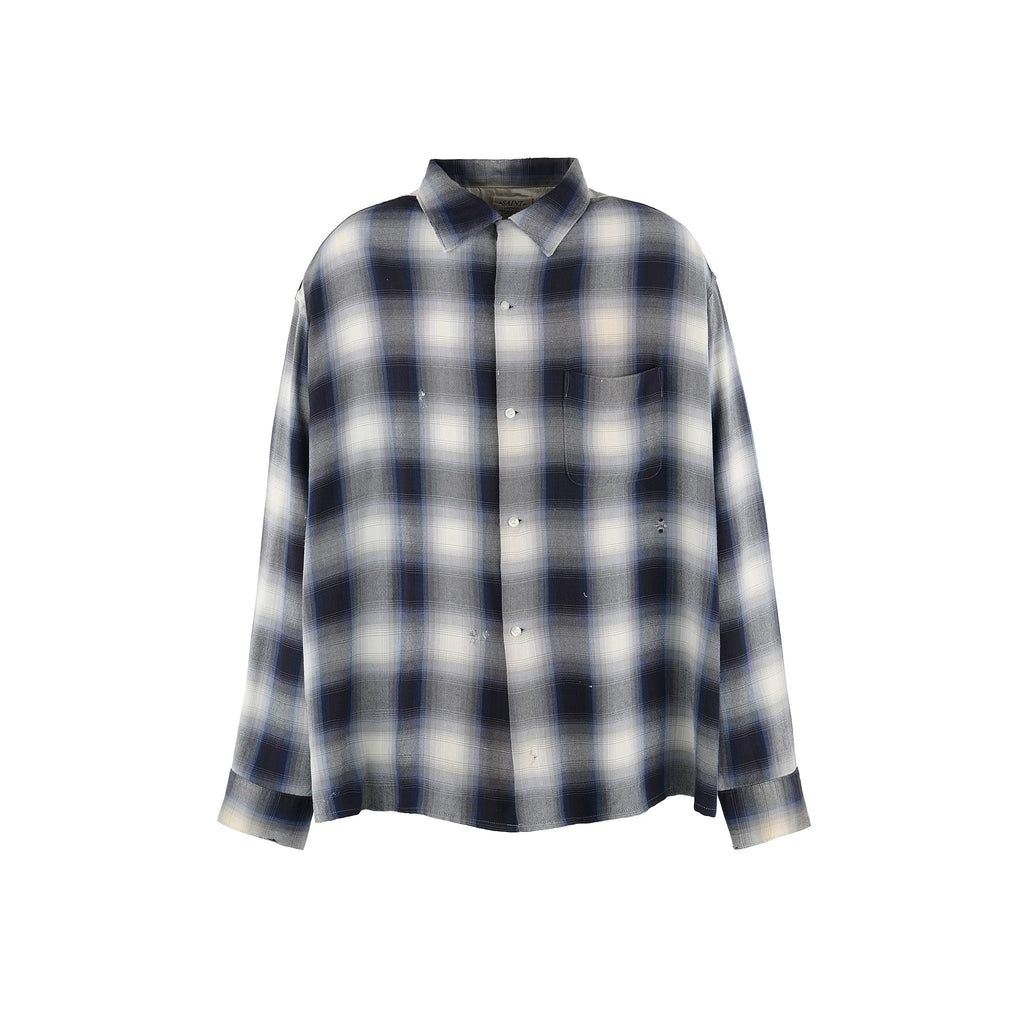 SM-HR8-0000-C29/LM_CHECK SHIRT/CHECK/NVY