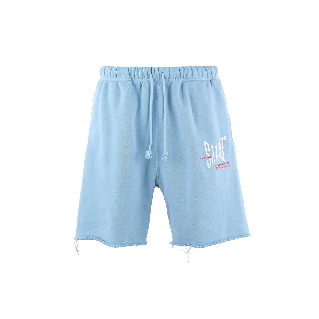 SM-HR8-0000-060/SWEAT SHORTS/RIBON SAINT/BLU