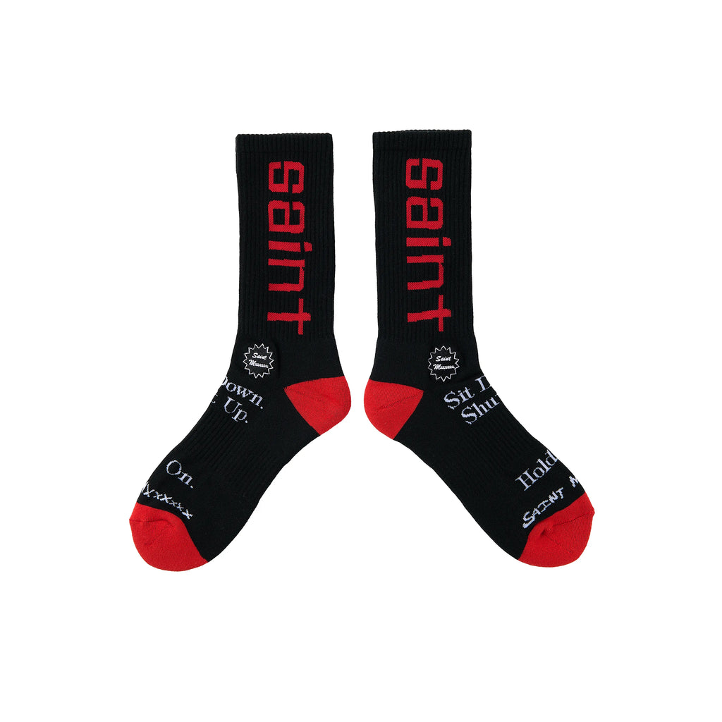 SM-HR8-0000-105/SOCKS/SIT DOWN/BLACK