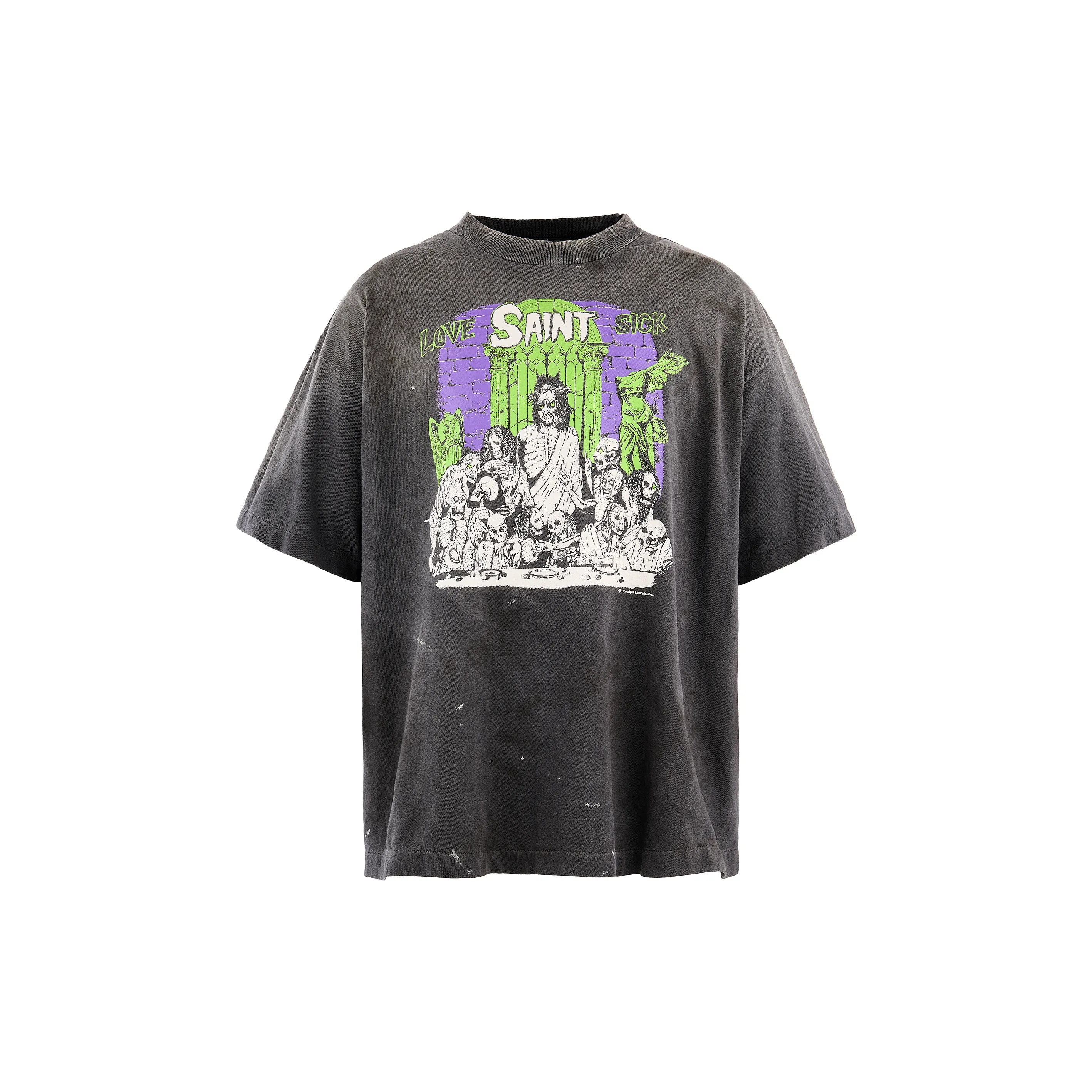 SM-MK1-0000-003/SS T-SHIRT/LOVE SICK/BLACK