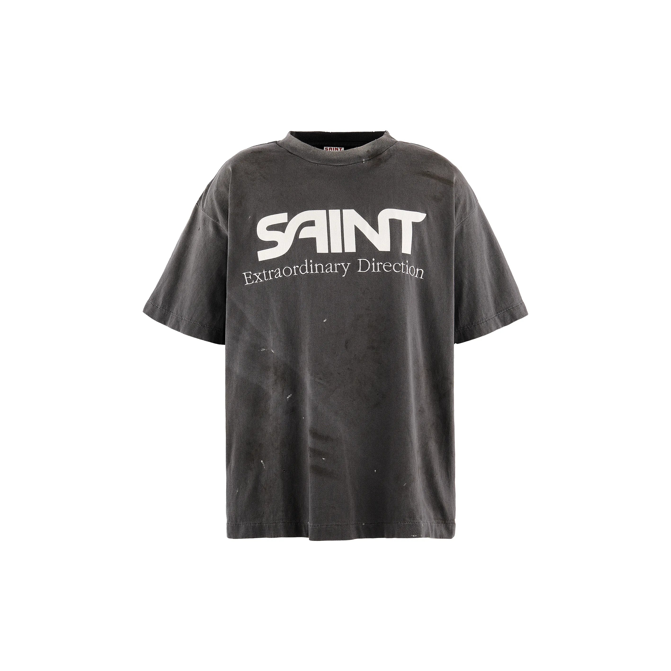 SM-MK1-0000-005/SS T-SHIRT/EMBROIDERY/BLACK