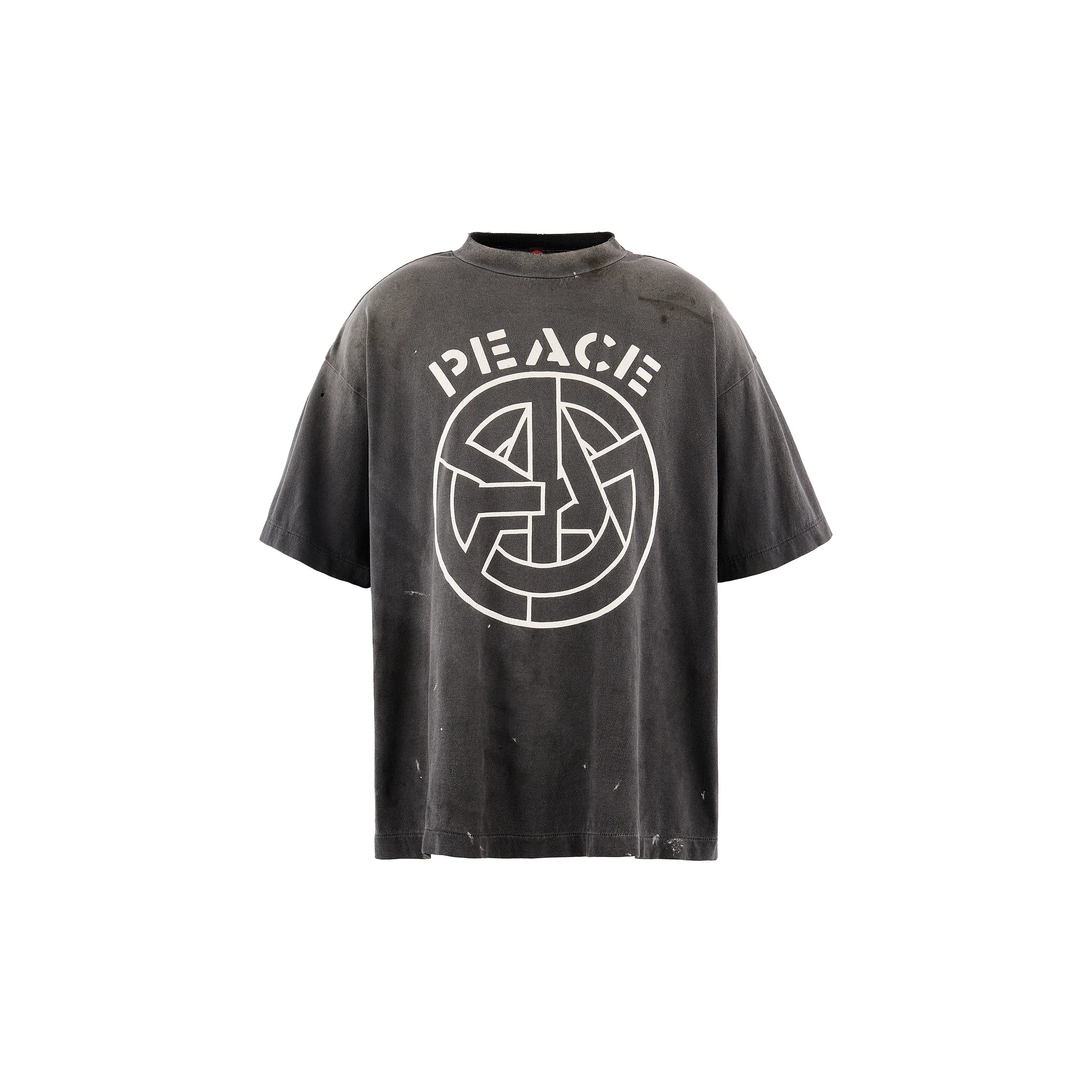 SM-MK1-0000-C51/BKM_SS T-SHIRT/PEACE/BLACK