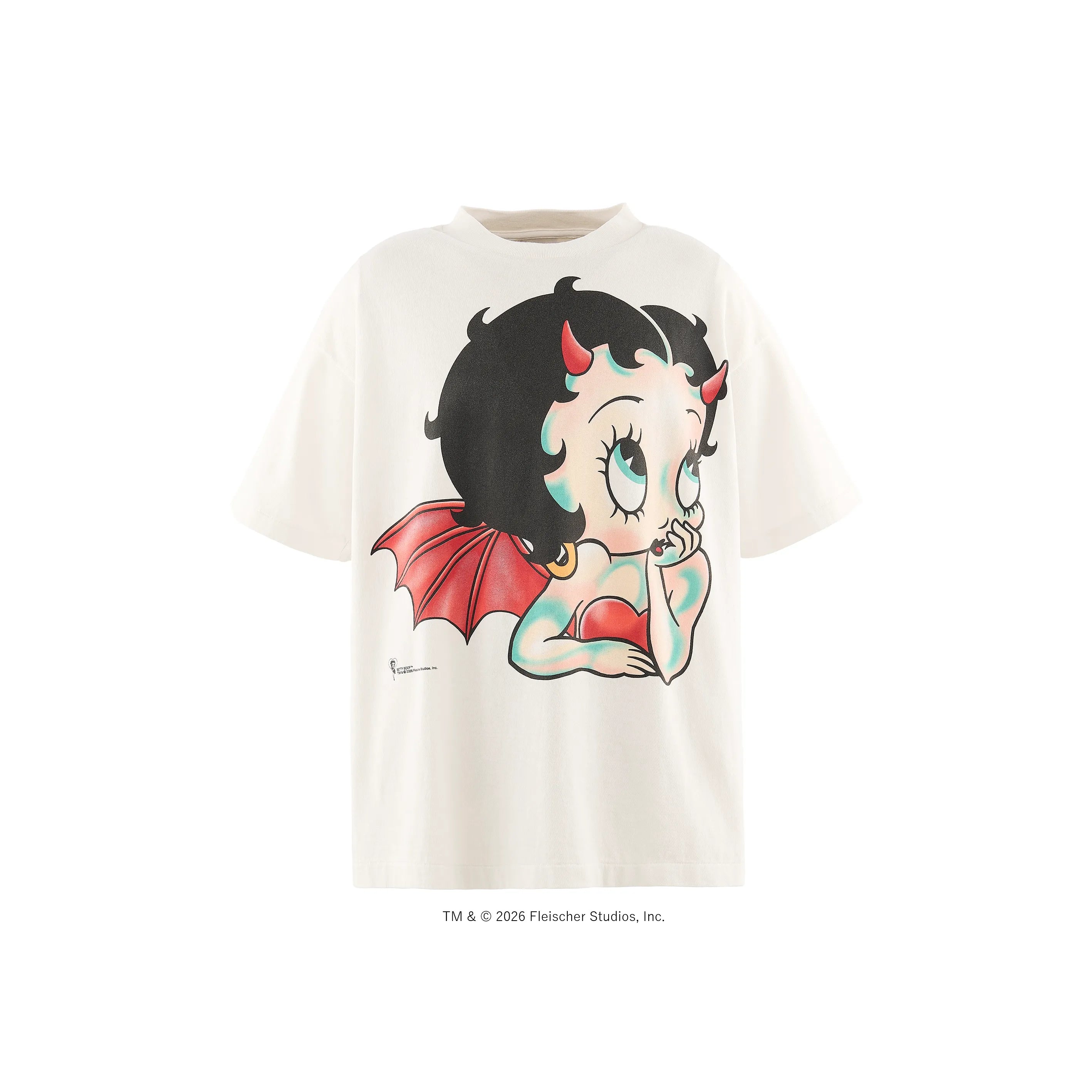 SM-MK1-0000-C12/BTY_SS T-SHIRT/DEVIL/WHITE