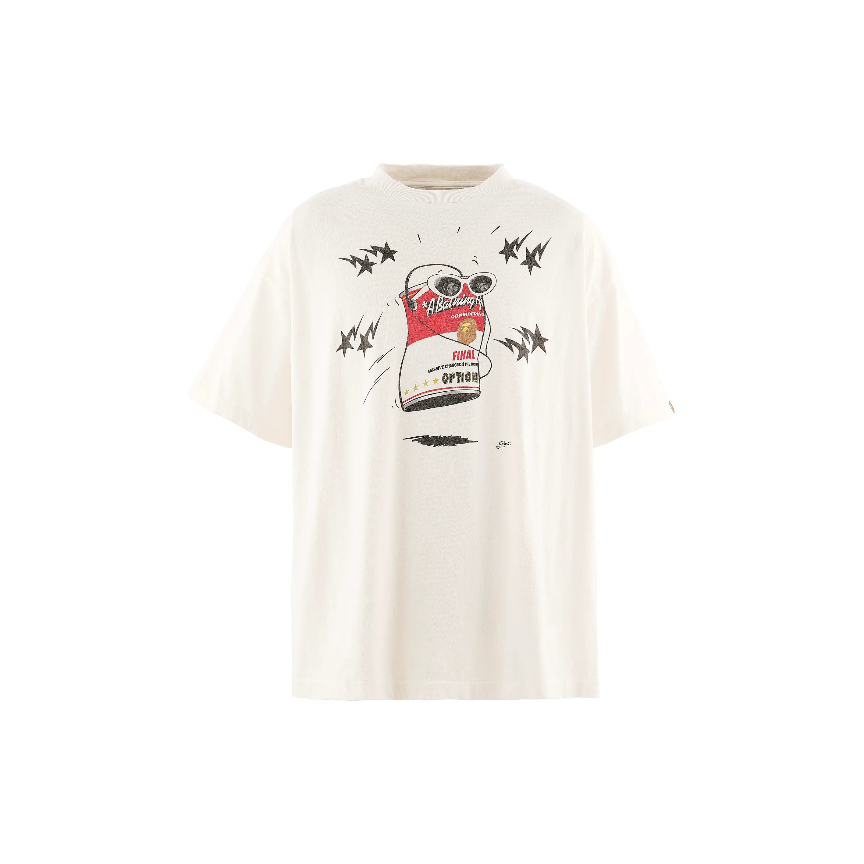 SM-MK1-0000-C34/BAPE_SS T-SHIRT/JUMP/WHITE