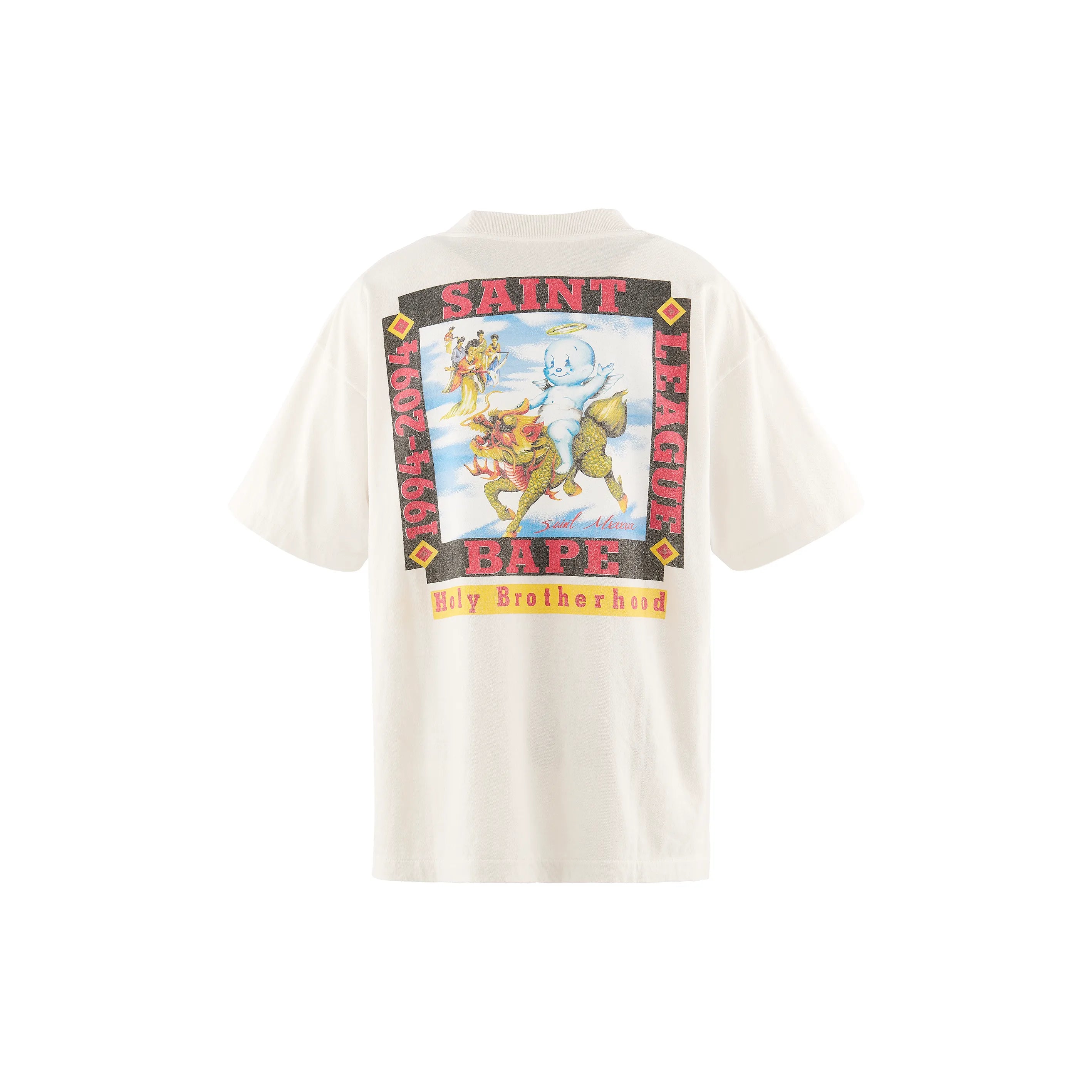 SM-MK1-0000-C35/BAPE_SS T-SHIRT/POOL/WHITE