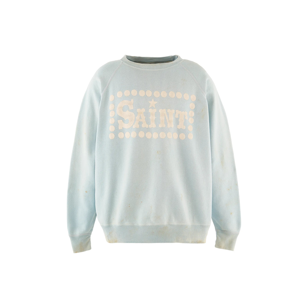 SM-MK1-0000-035/RAGLAN CRW N SWEAT/SAINT/SAXBLUE商品写真