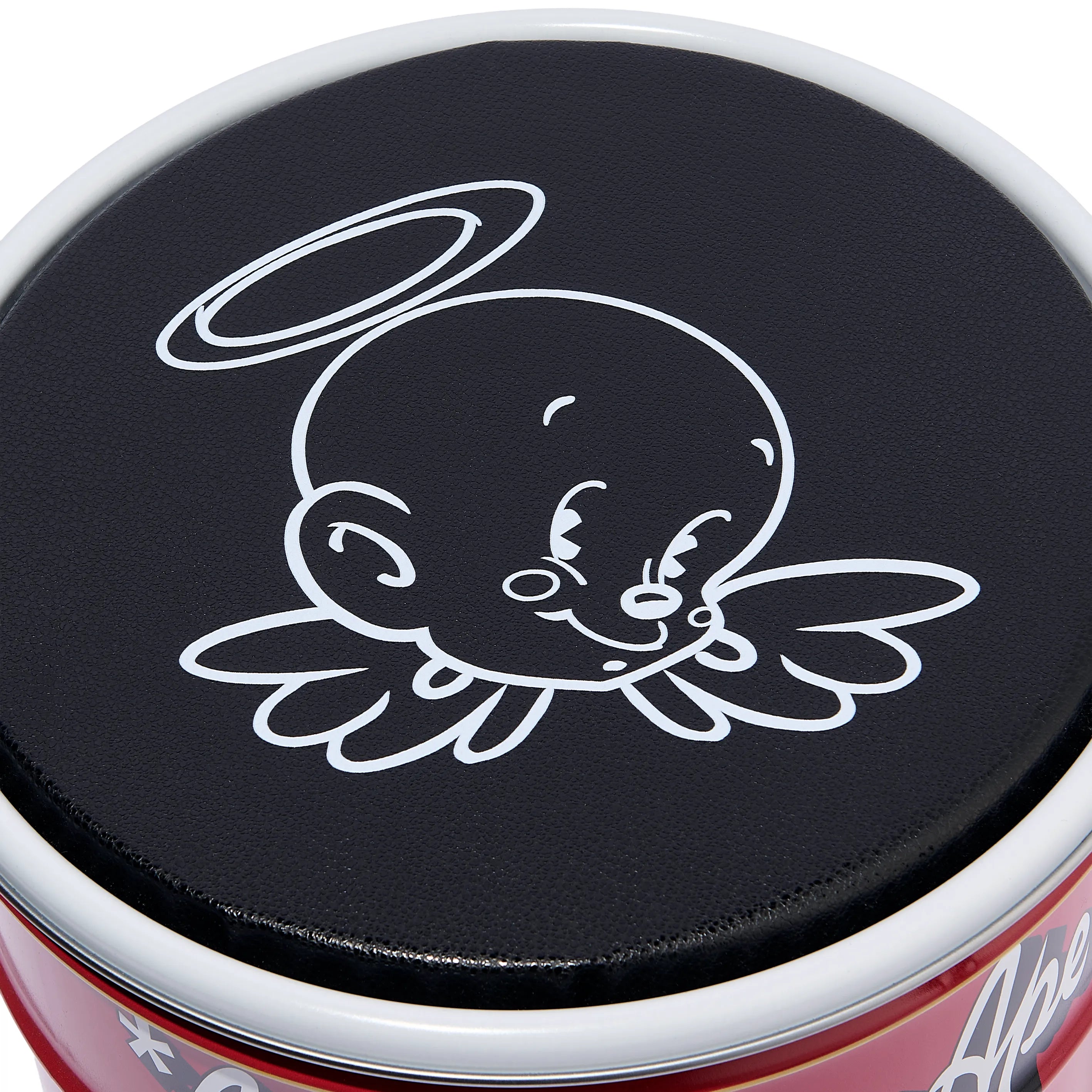 SM-MK1-0000-C42/BAPE_CAN STOOL/WHITE+RED