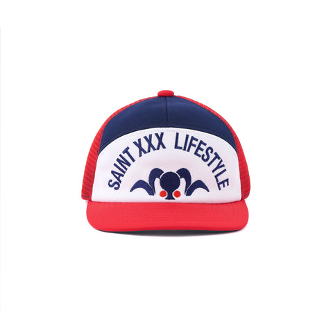 SM-MK1-0000-077/MESH CAP/LIFE STYLE/NAVY+RED | SAINT Mxxxxxx | THE
