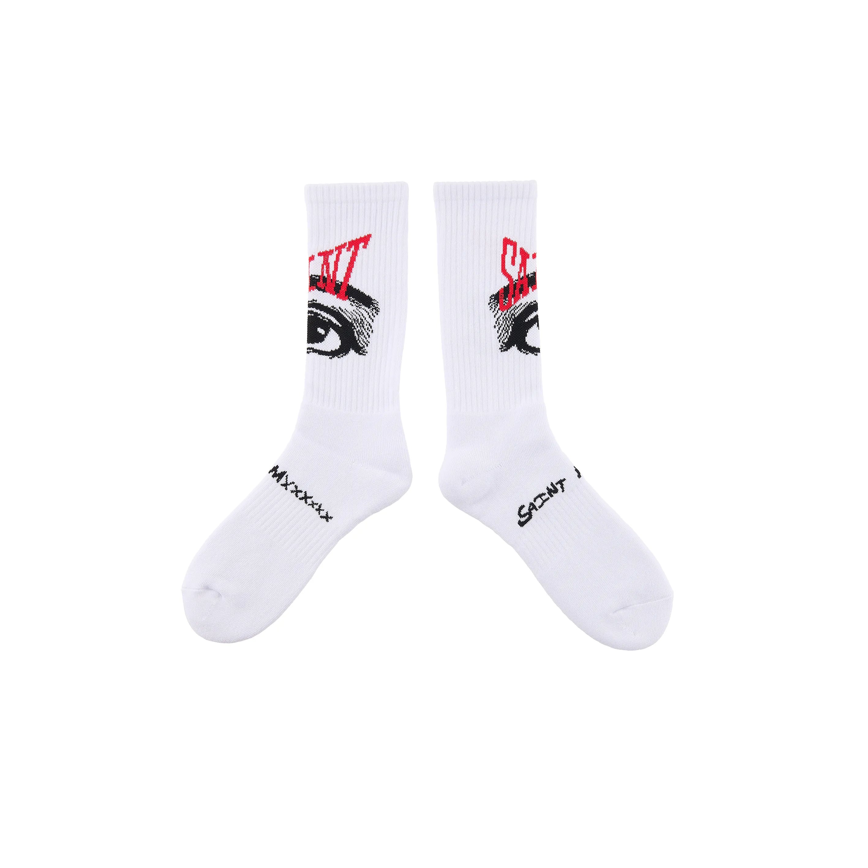 SM-MK1-0000-107/SOCKS/EYE/WHITE