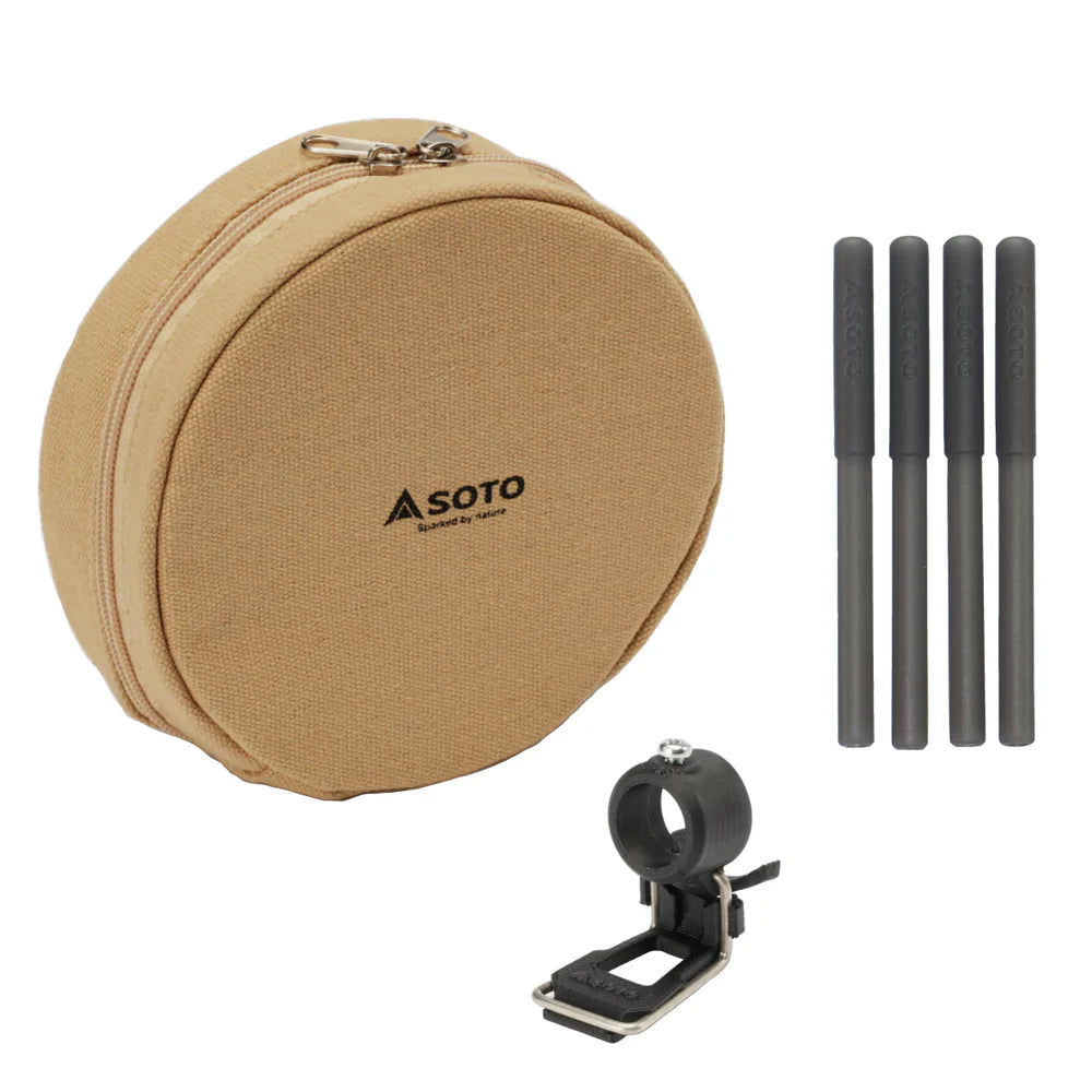 オルテガ柄レギュラーストーブテーブル　NO.5  & 専用ケース オルテガ柄レギュラーストーブテーブル NO.5 & 専用ケース