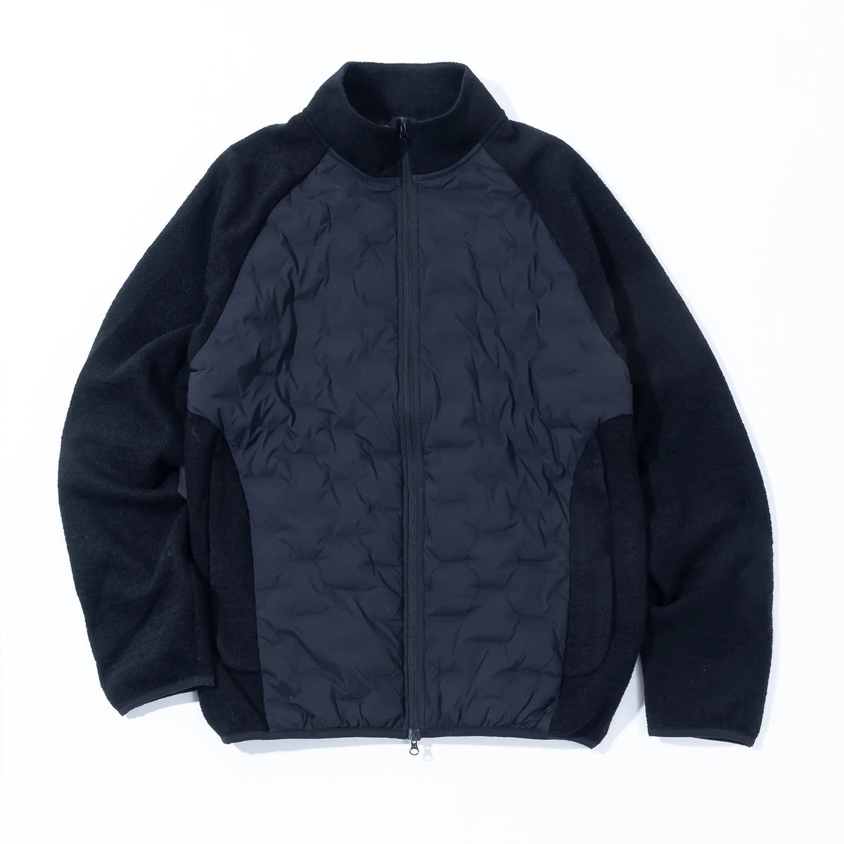 PATH HYBRID KNITTED PADDED JACKET [2COLORS]