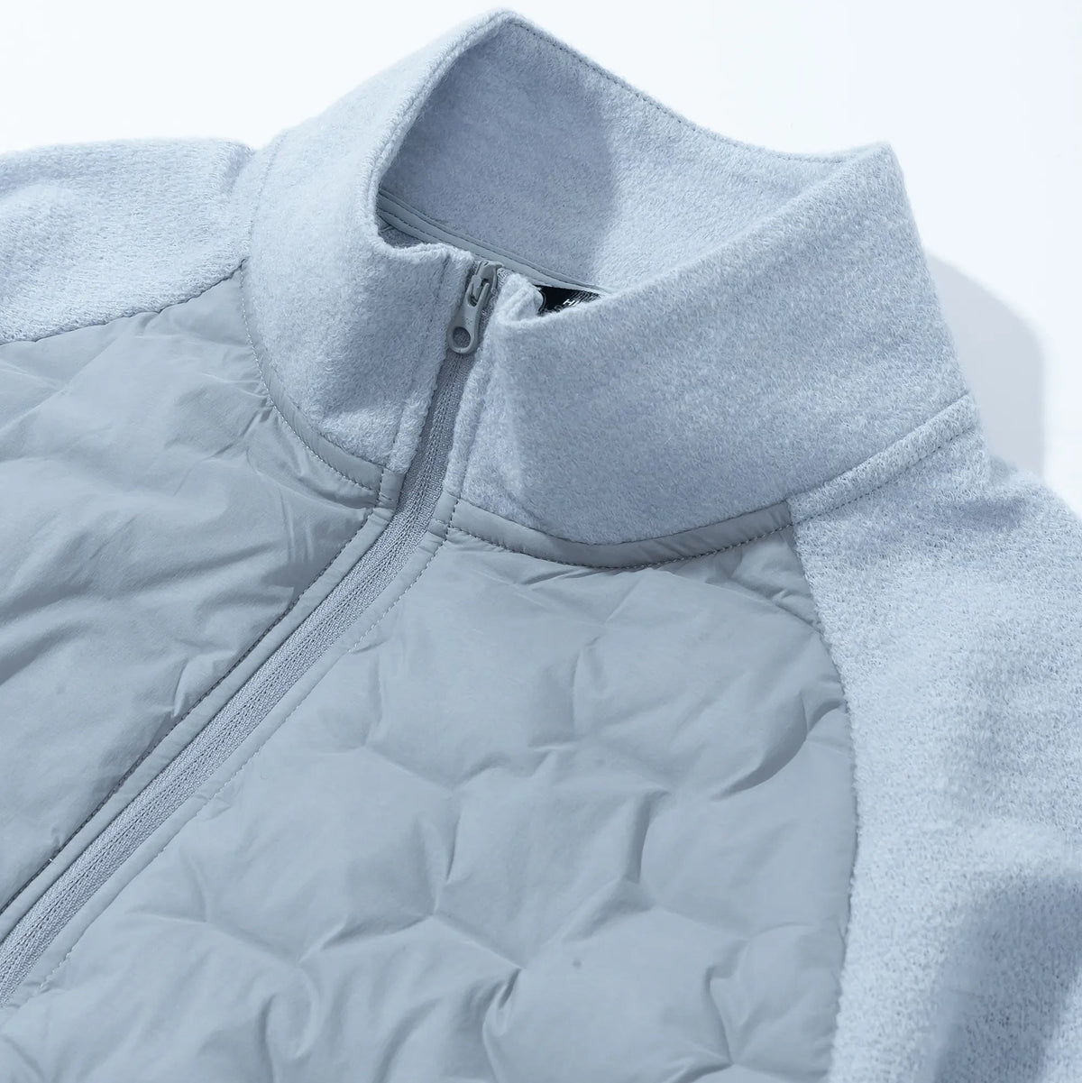 PATH HYBRID KNITTED PADDED JACKET [2COLORS]