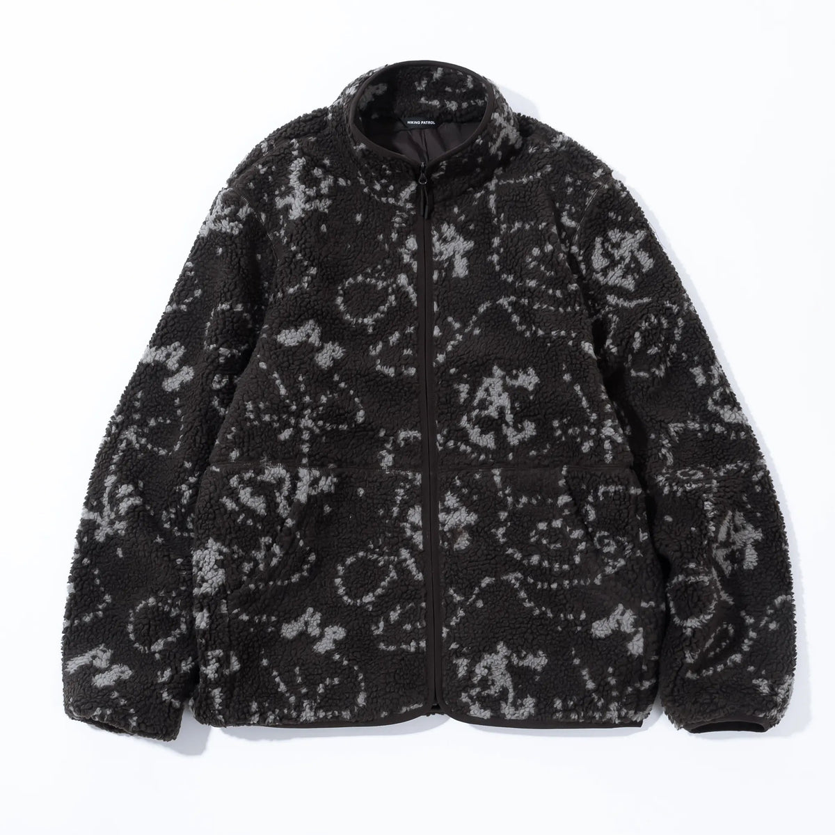 PRINT FLEECE JACKET [2COLORS]