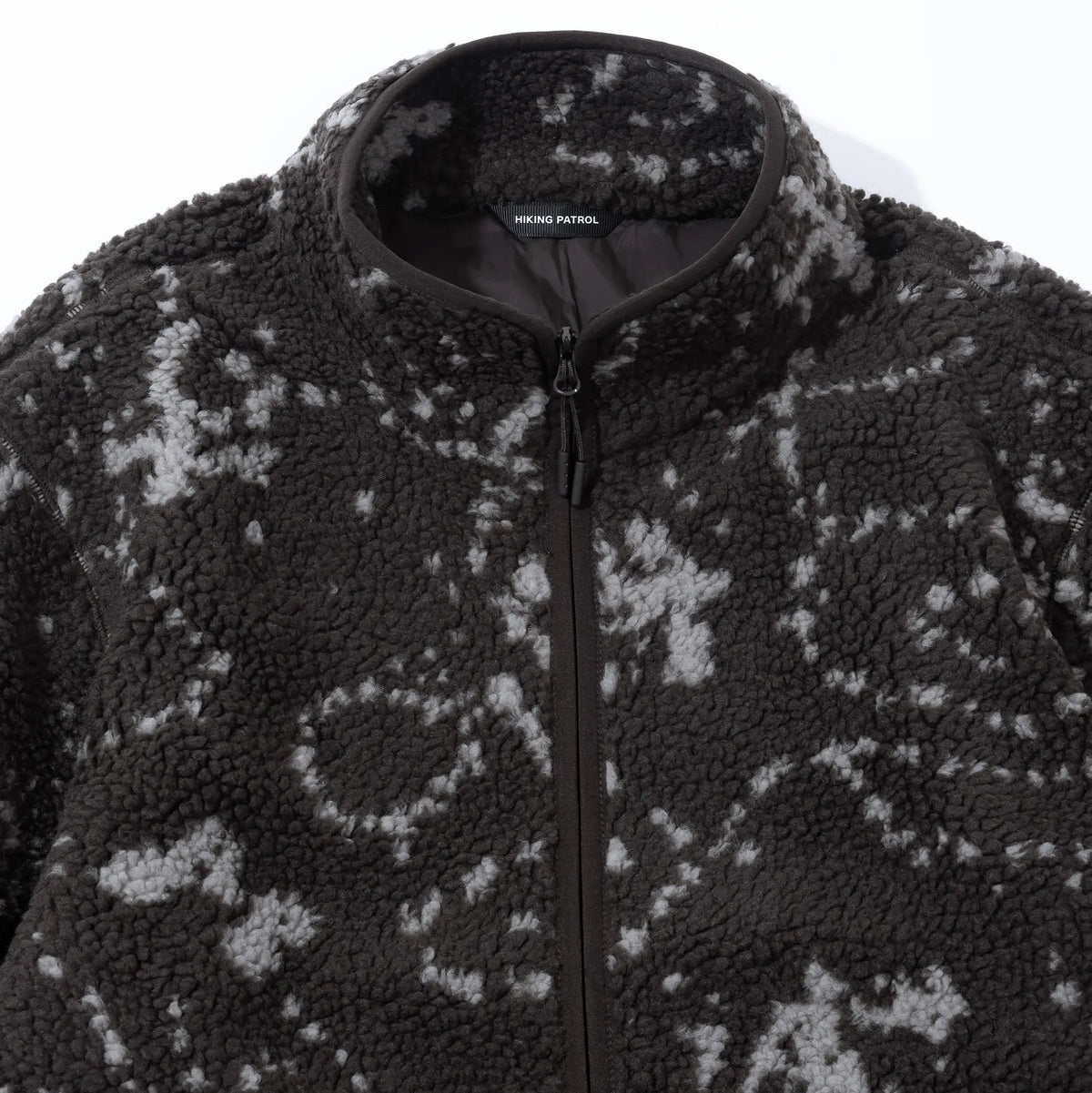 PRINT FLEECE JACKET [2COLORS]