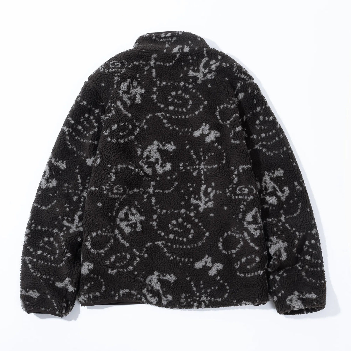 PRINT FLEECE JACKET [2COLORS]