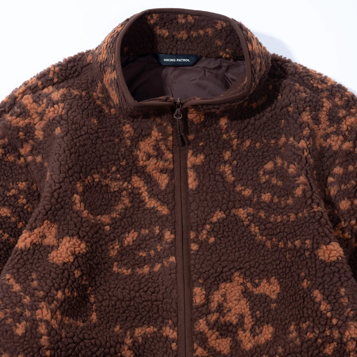 PRINT FLEECE JACKET [2COLORS]