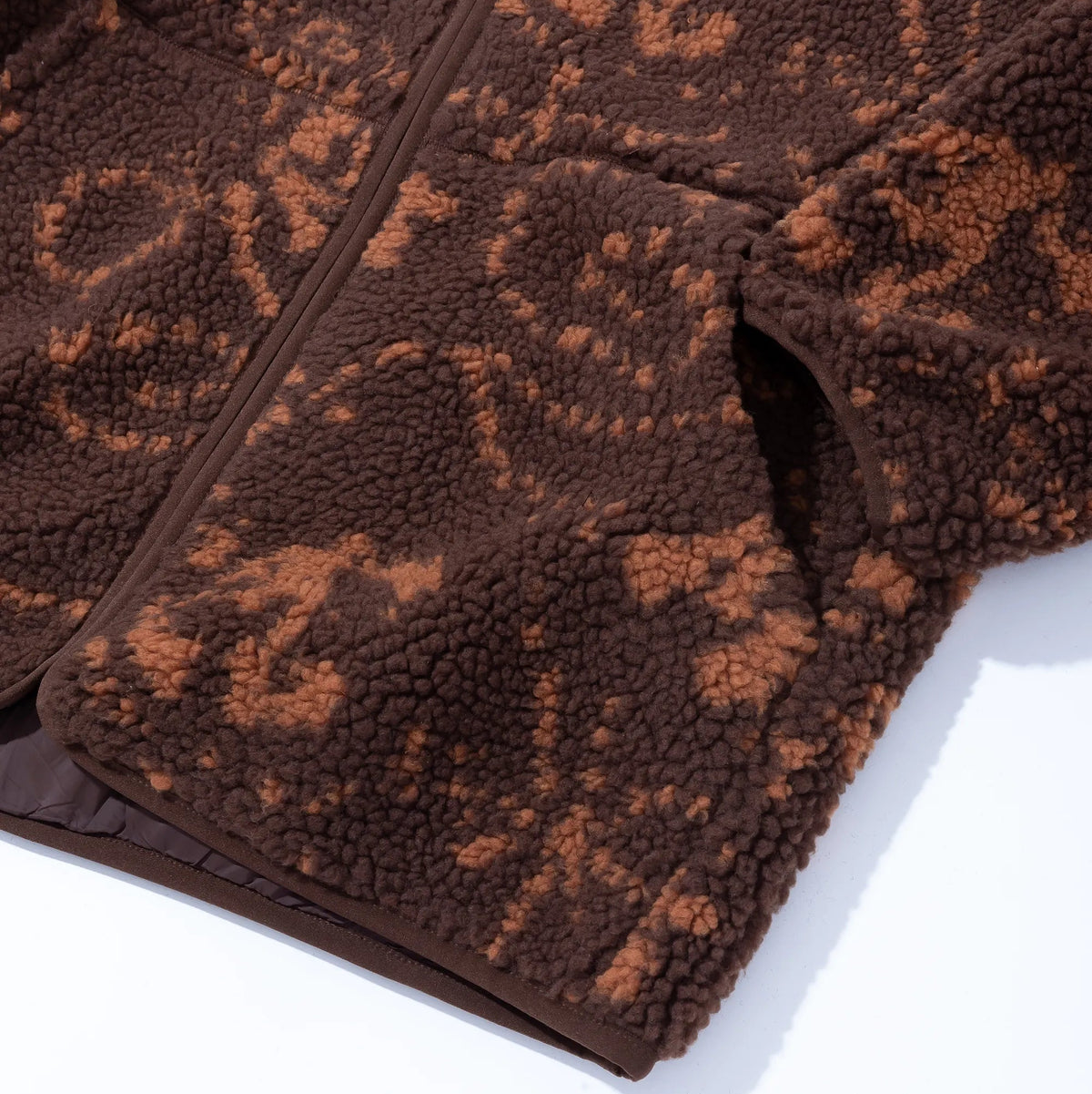 PRINT FLEECE JACKET [2COLORS]