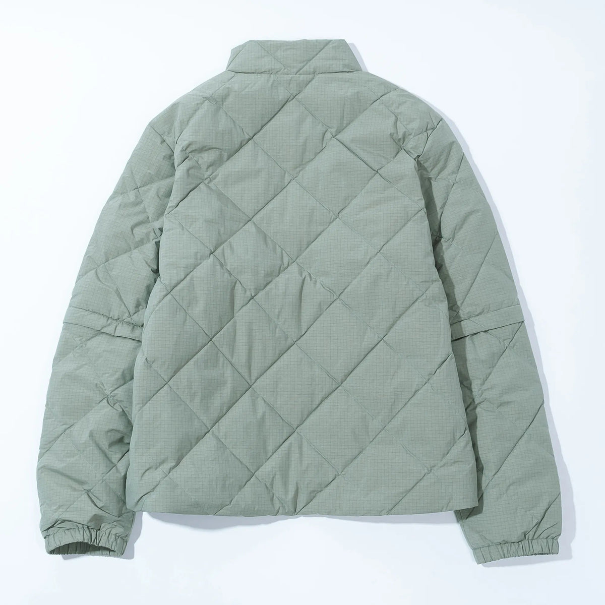 BASE GRID LT DOWN ZIP CHECK JACKET [2COLORS]