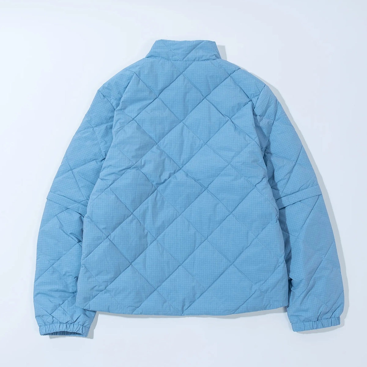 BASE GRID LT DOWN ZIP CHECK JACKET [2COLORS]