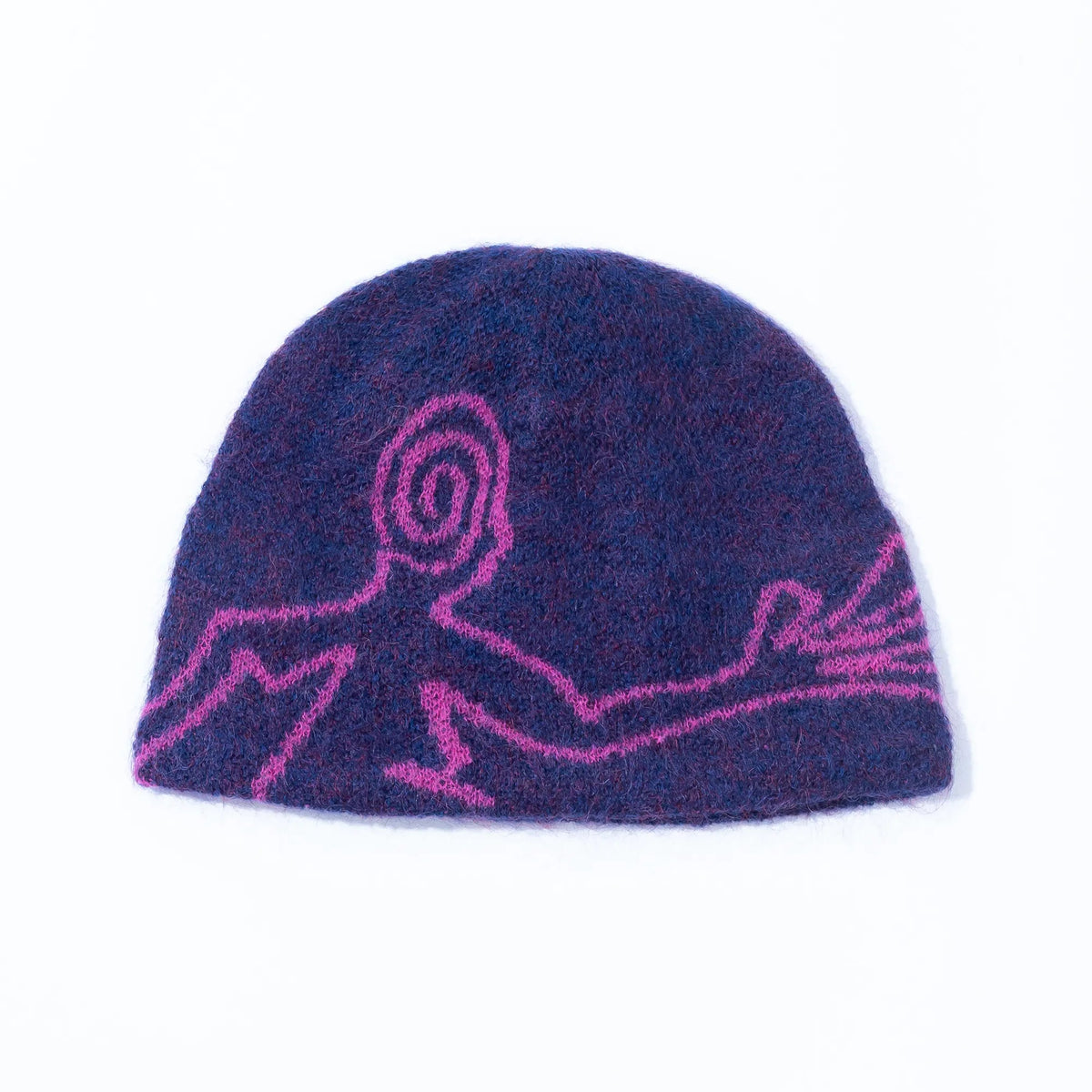MASCOT MOHAIR MEXED BEANIE [5COLORS]