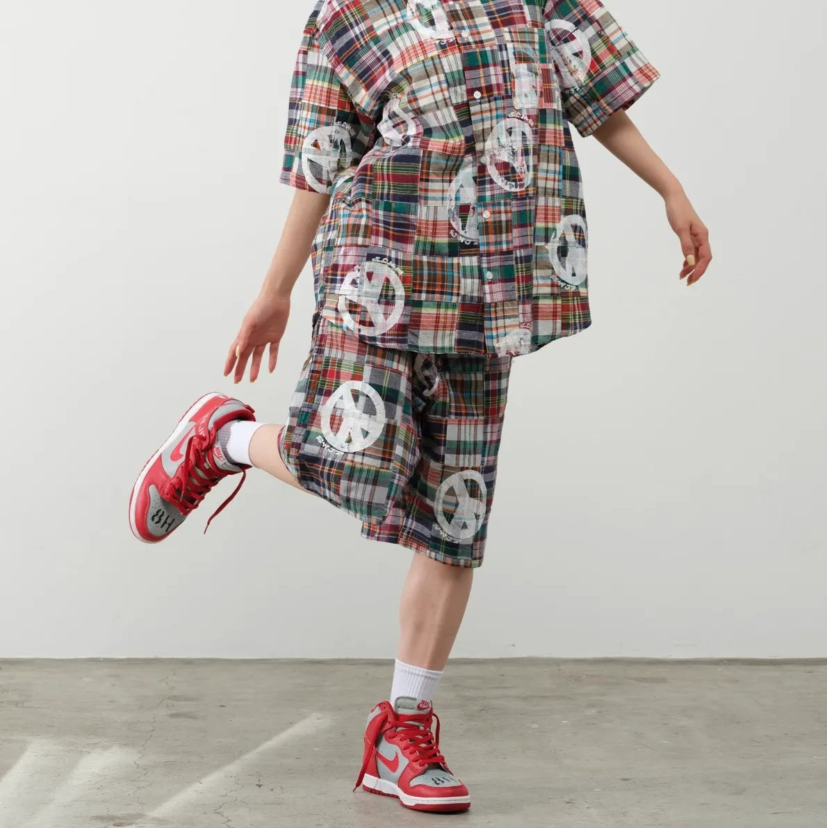 MADRAS HIPPIE SHORTS