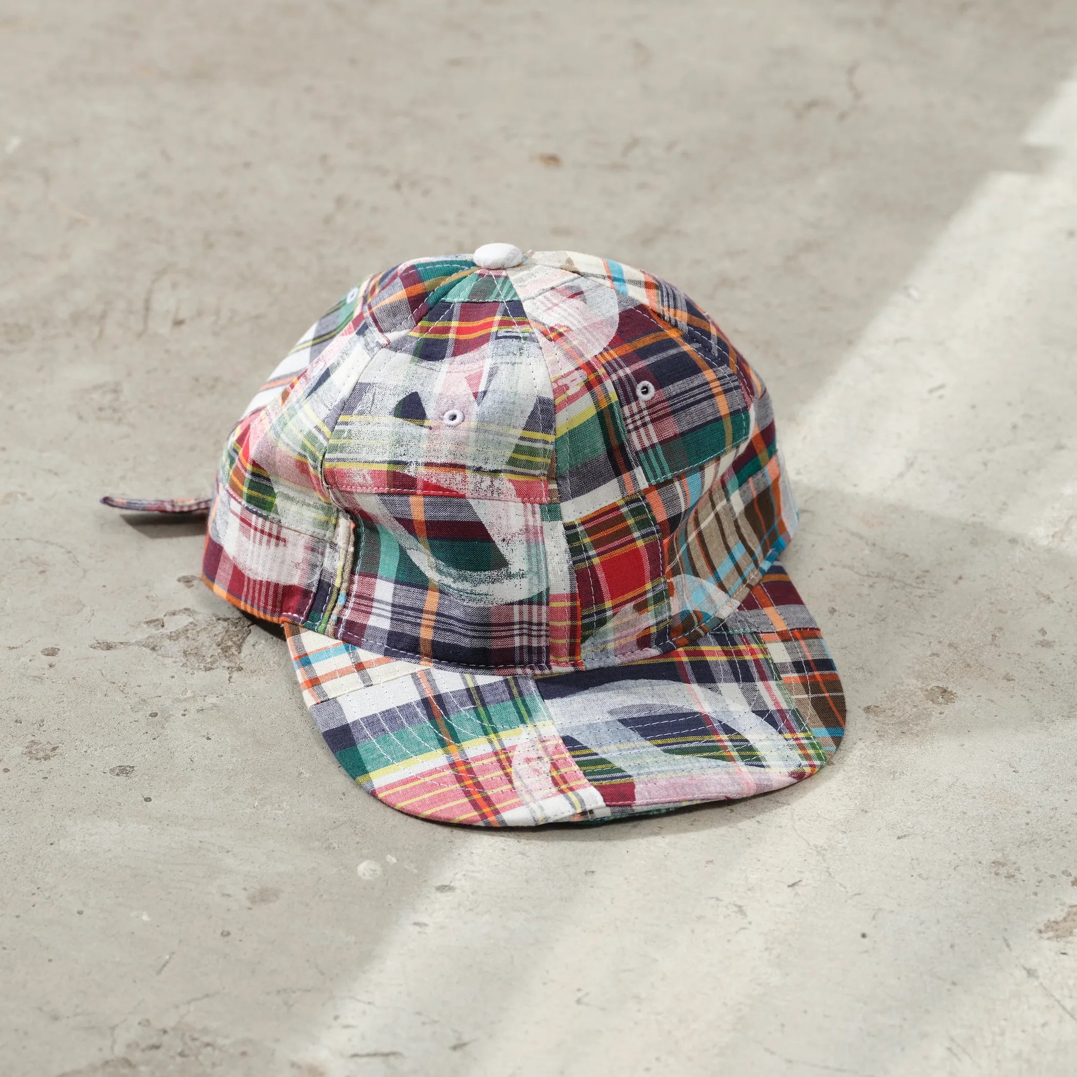 MADRAS HIPPIE CAP