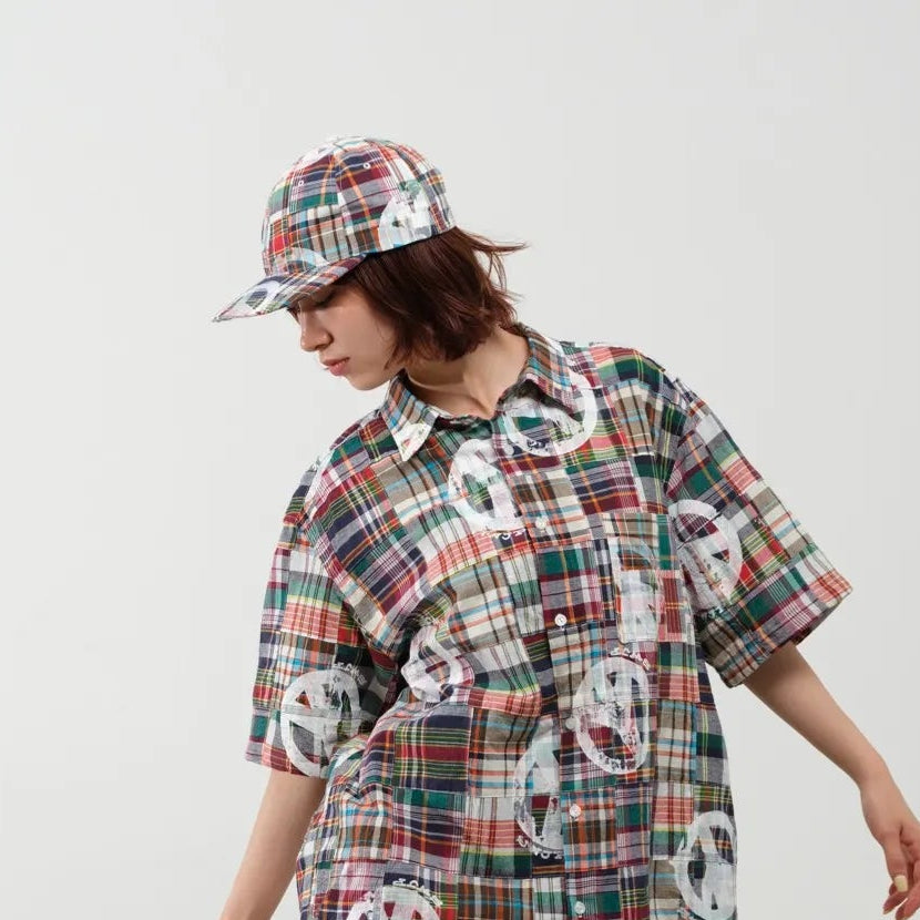 MADRAS HIPPIE CAP