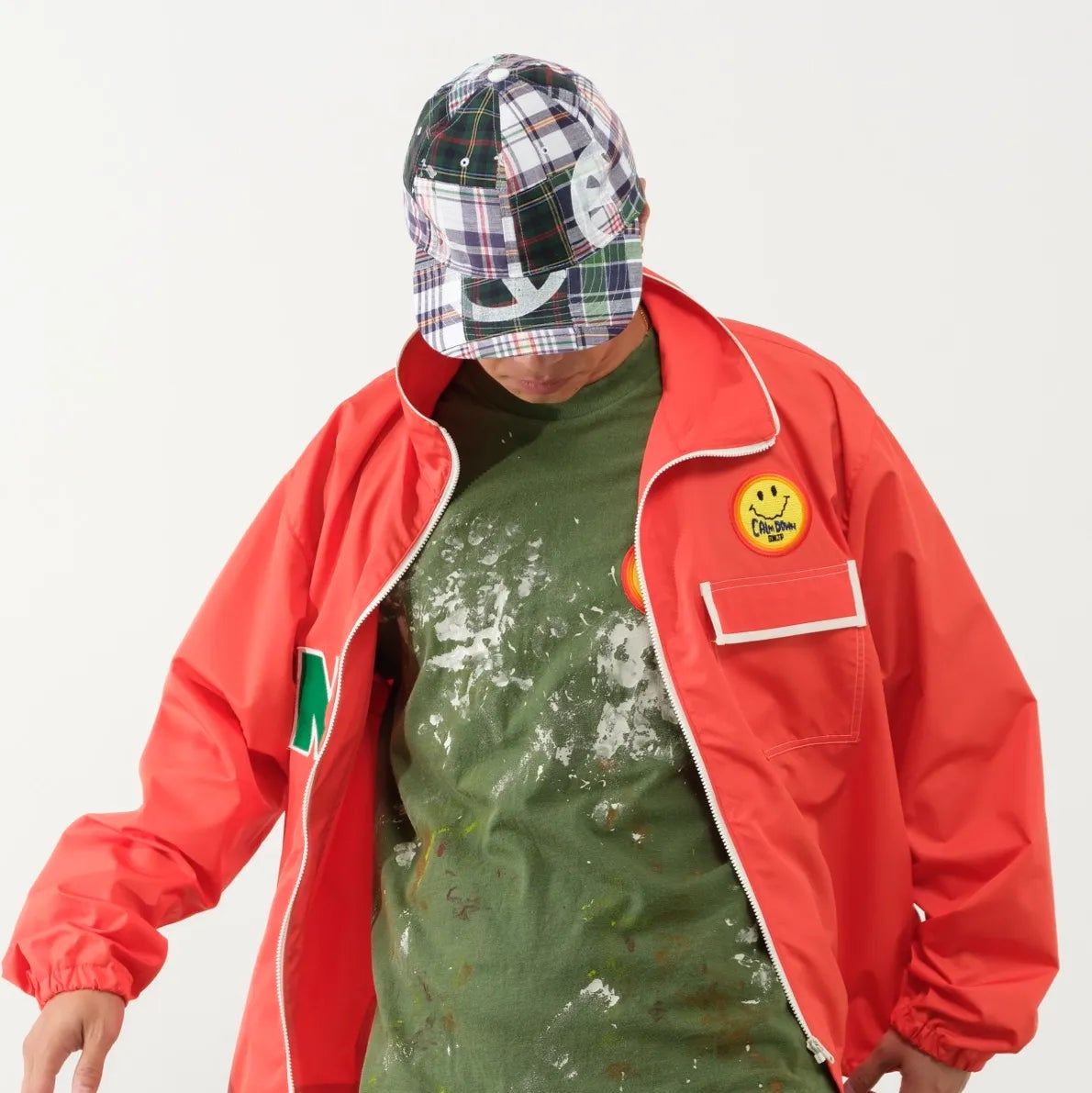 MADRAS HIPPIE CAP