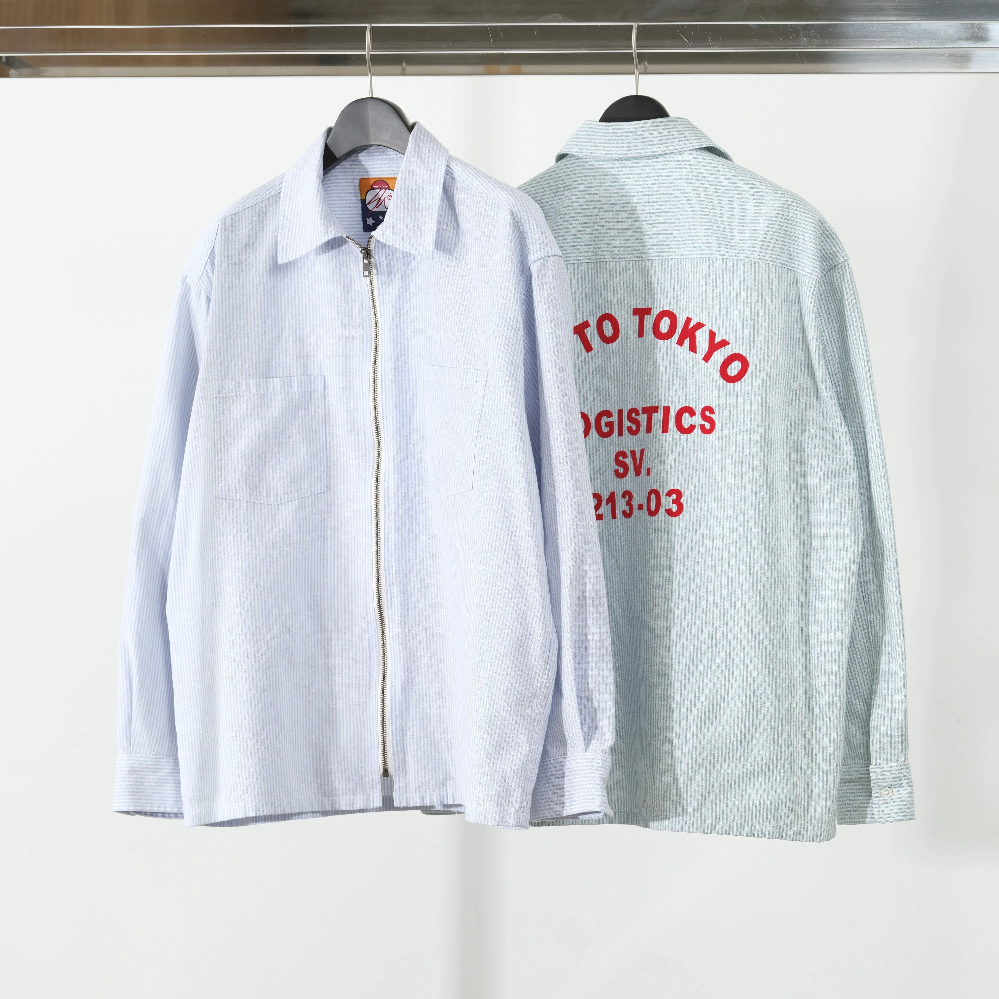 OXFORD ZIP SHIRT