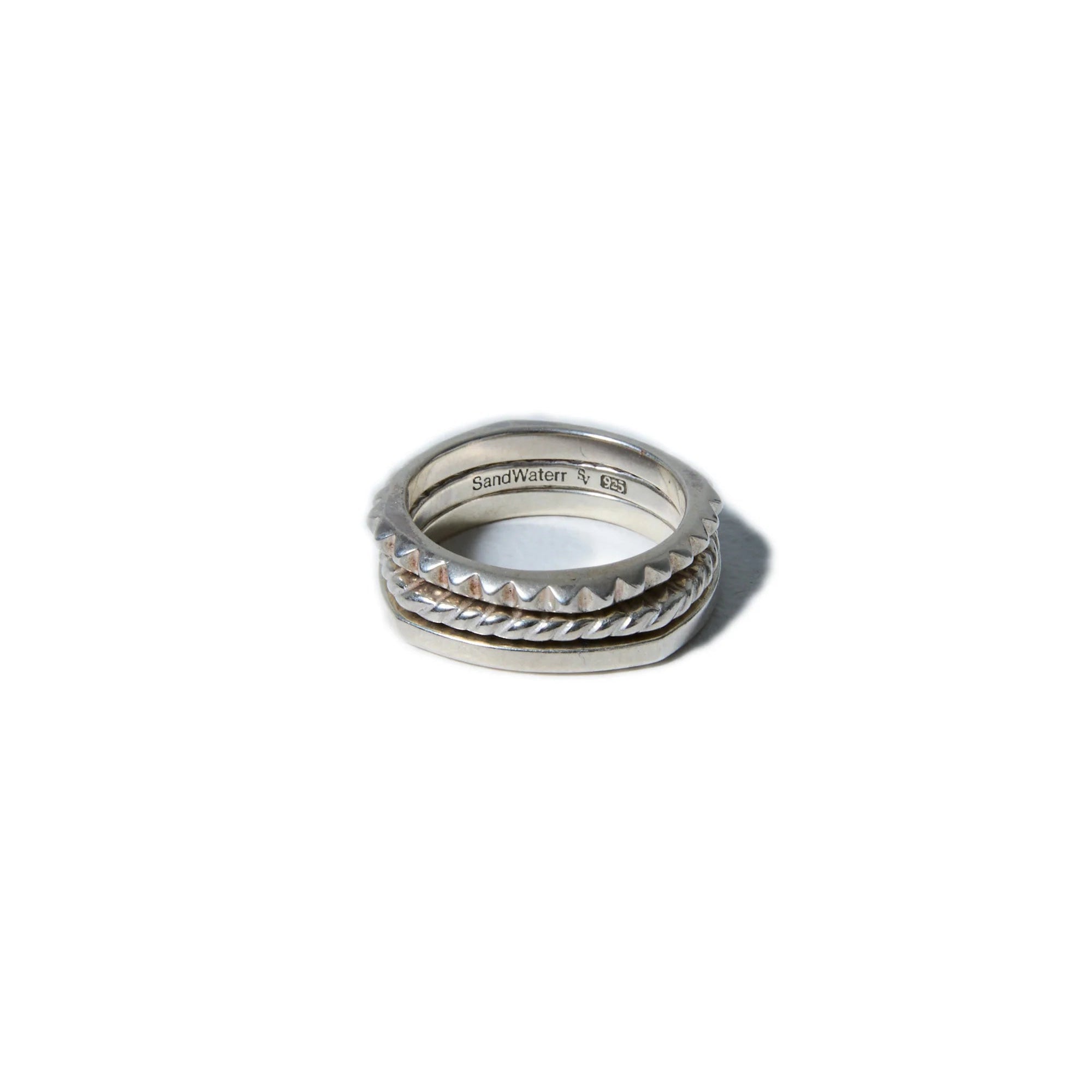 CRAFTED 3P LAYER RING × END