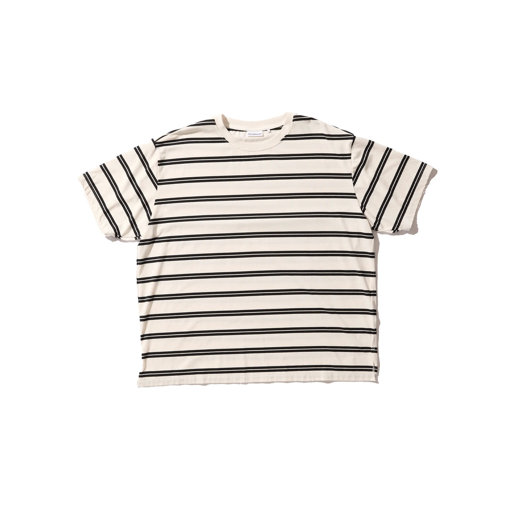 RESEARCHED TEE SS / COTTON BORDER JERSEY