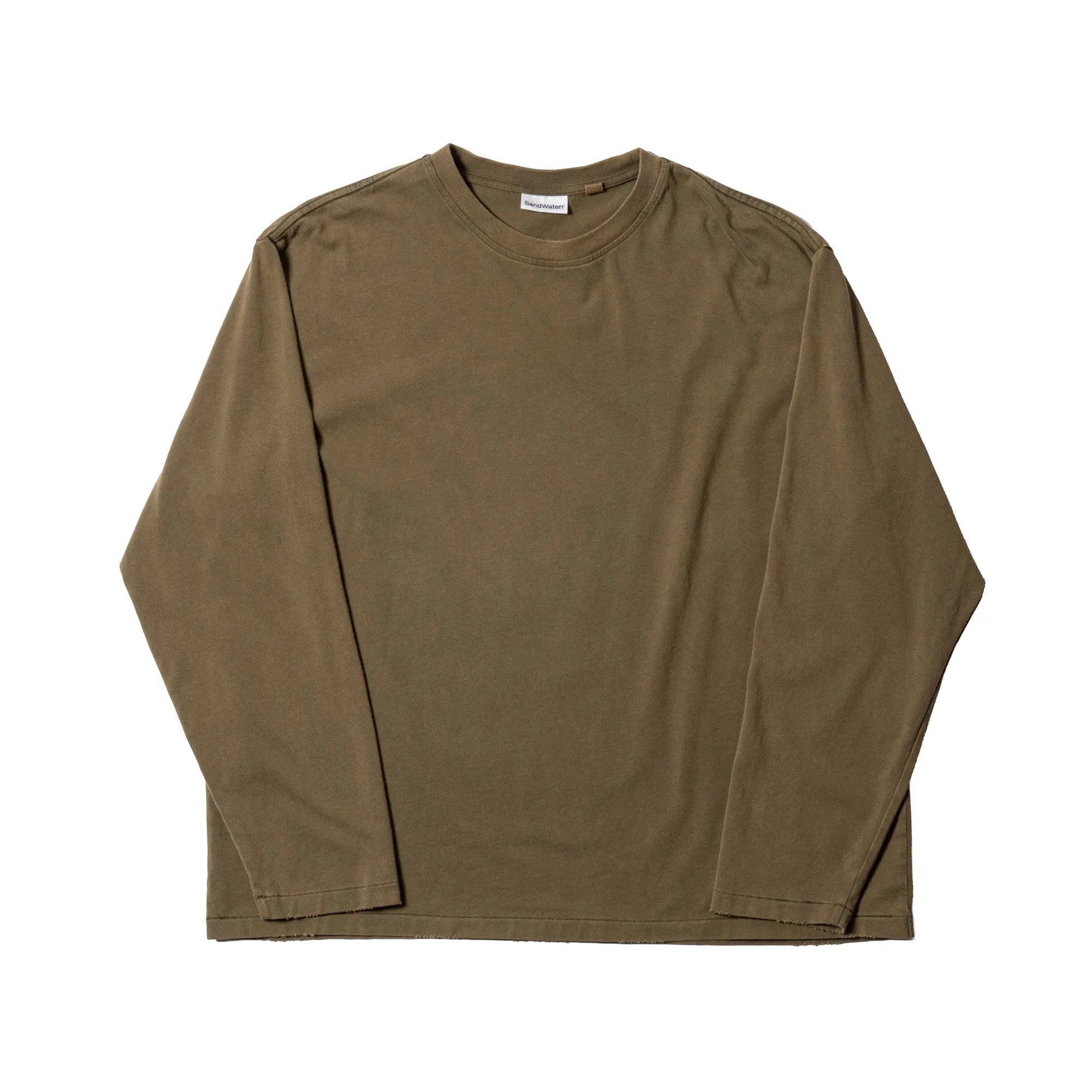 ORGANIZED BAGGY TEE LS / COTTON JERSEY [3COLORS]