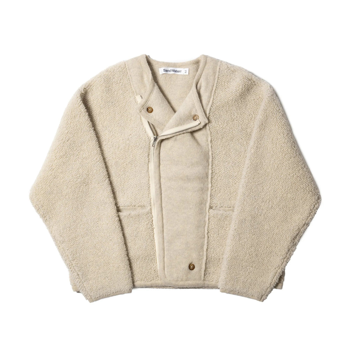 ORGANIZED CARDIGAN / WOOLEN YARN