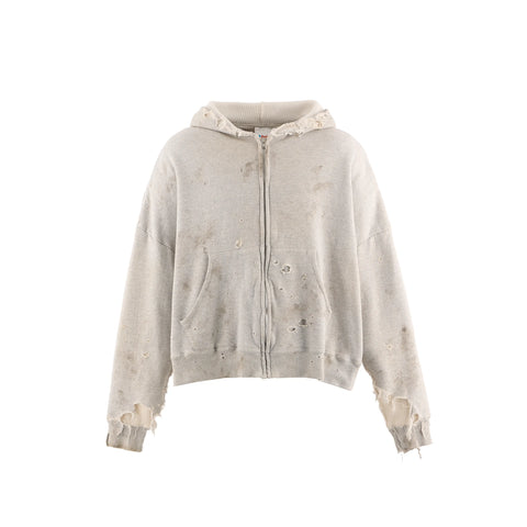 SM-HR1-0000-057/ZIP HOODIE/DOUBLE FACE/GRAY | SAINT Mxxxxxx | THE