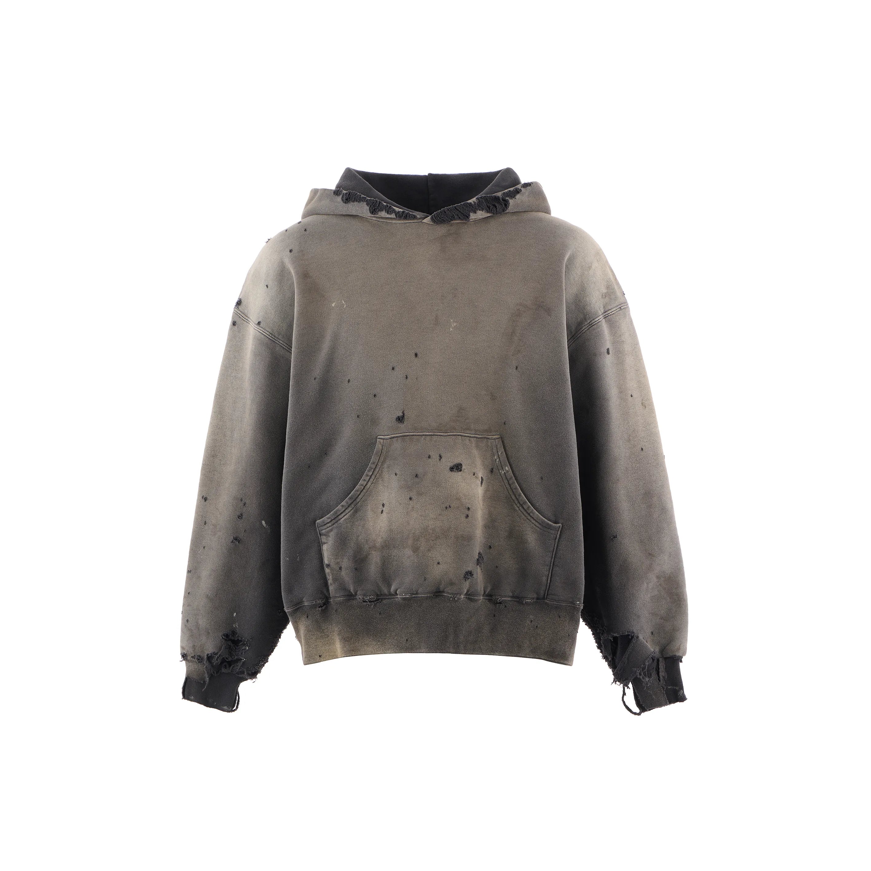 SM-HR1-0000-C56/BB_DBL FACE HOODIE/SAINT/BLACK