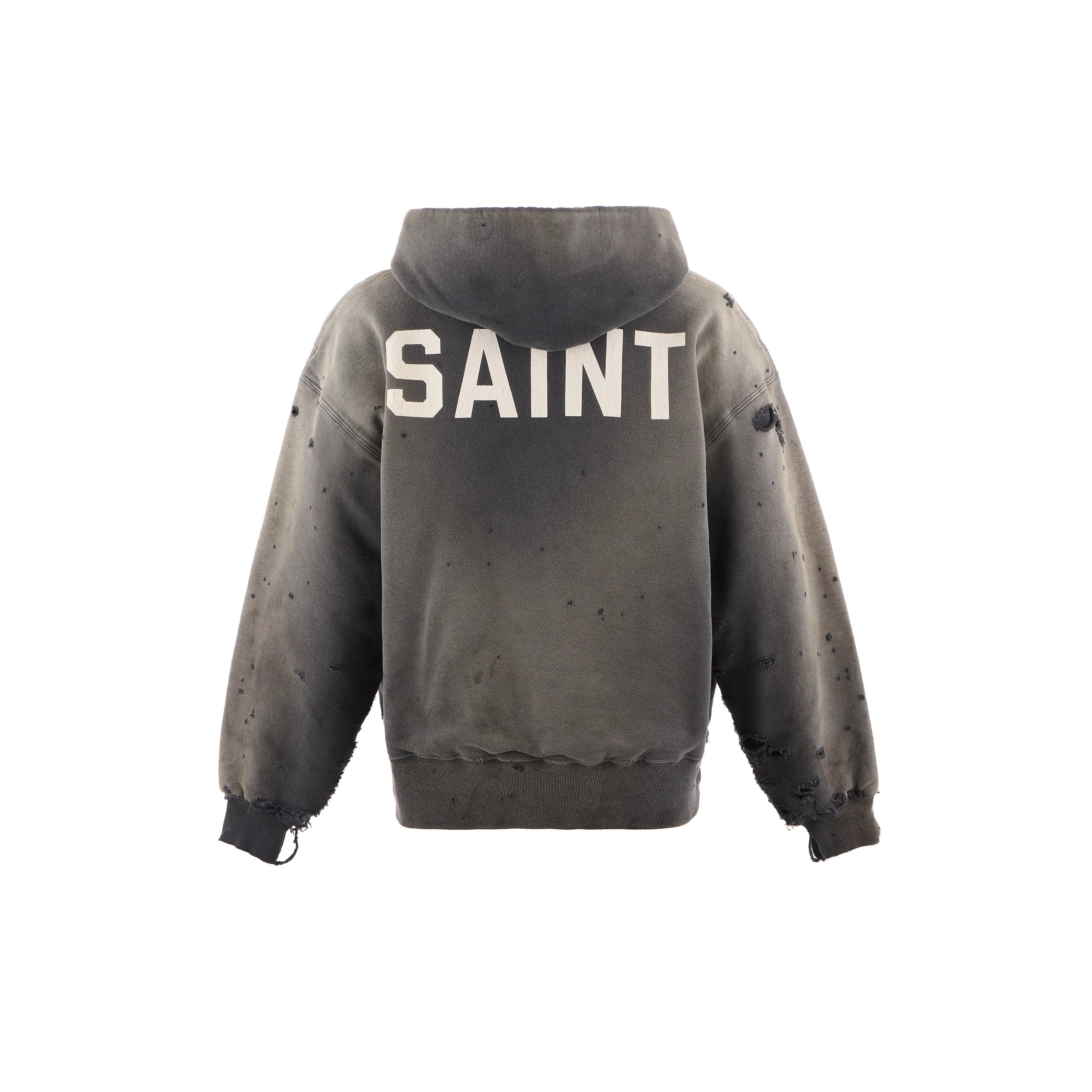 SM-HR1-0000-C56/BB_DBL FACE HOODIE/SAINT/BLACK