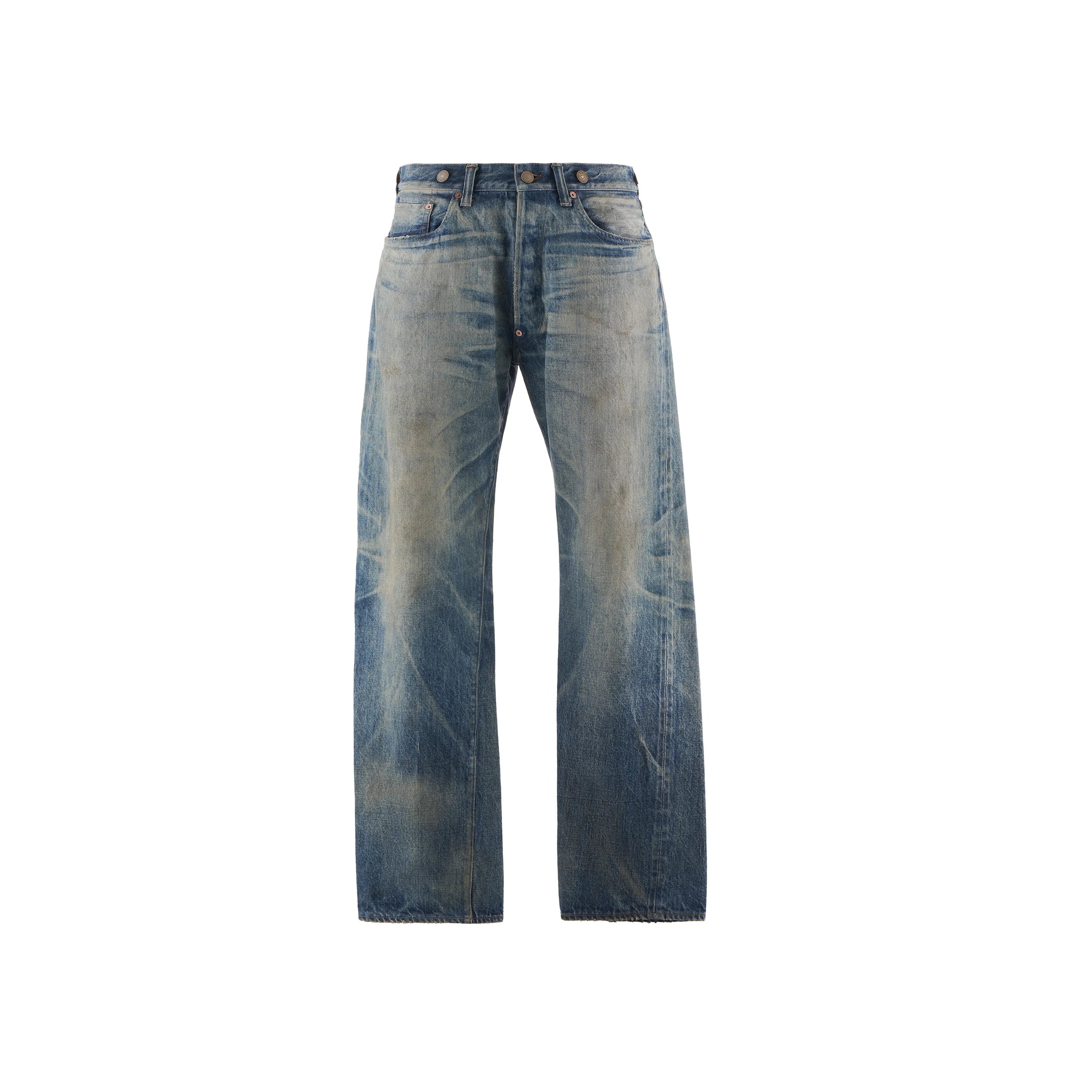 SM-HR1-0000-C60/BB_DENIM PNT/5PKTS DAMAGE/BLUE