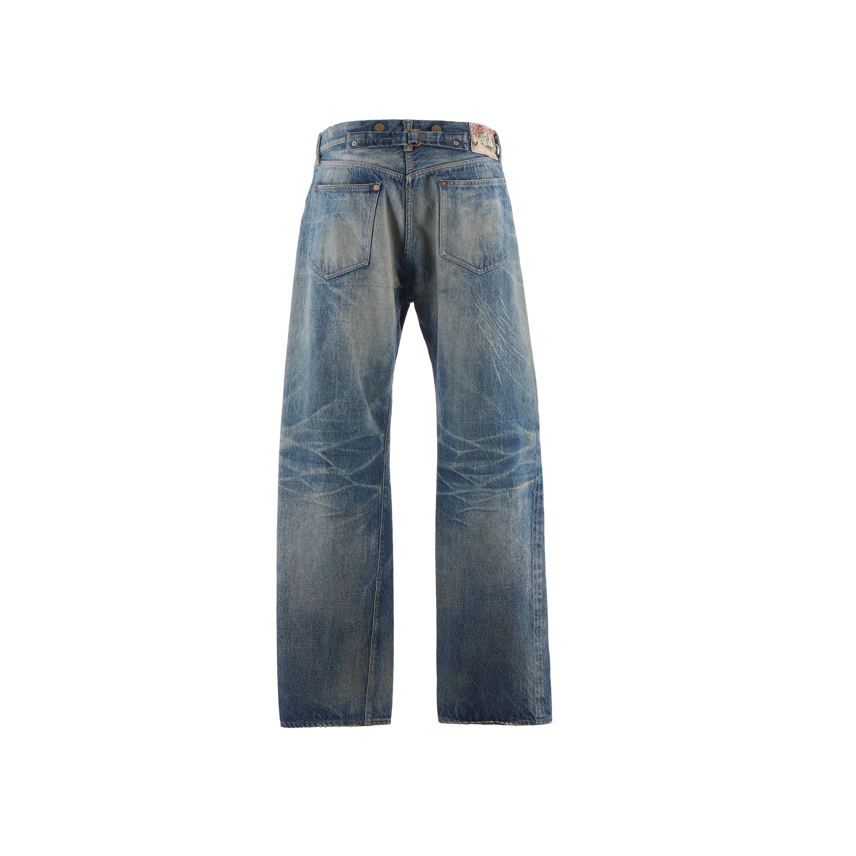 SM-HR1-0000-C60/BB_DENIM PNT/5PKTS DAMAGE/BLUE