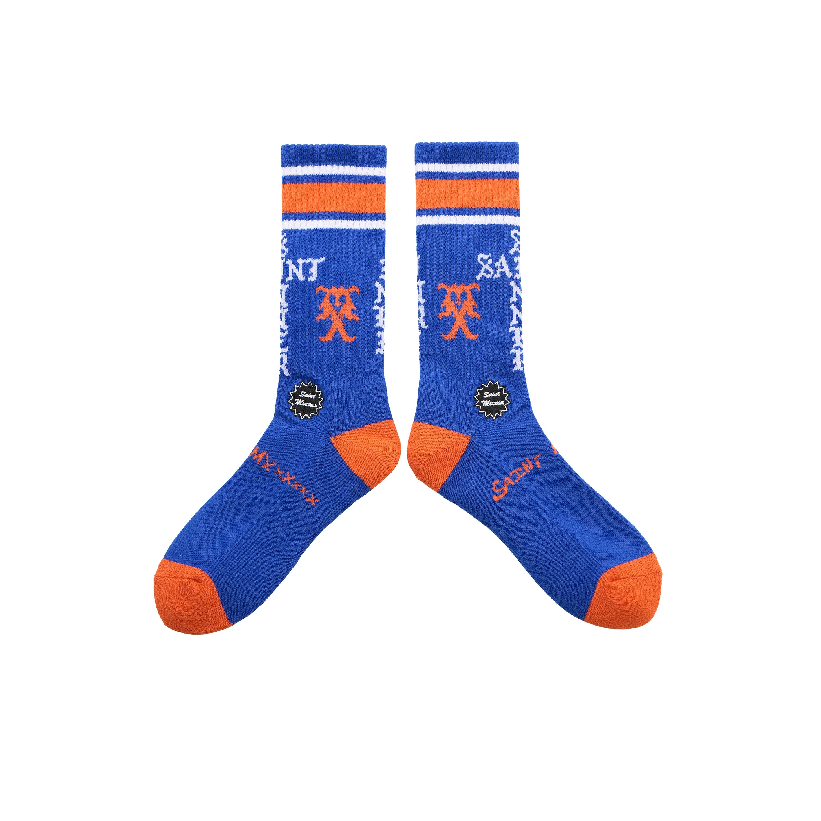 SM-HR1-0000-116/SOCKS/SINNER/BLUE+ORANGE+WHITE