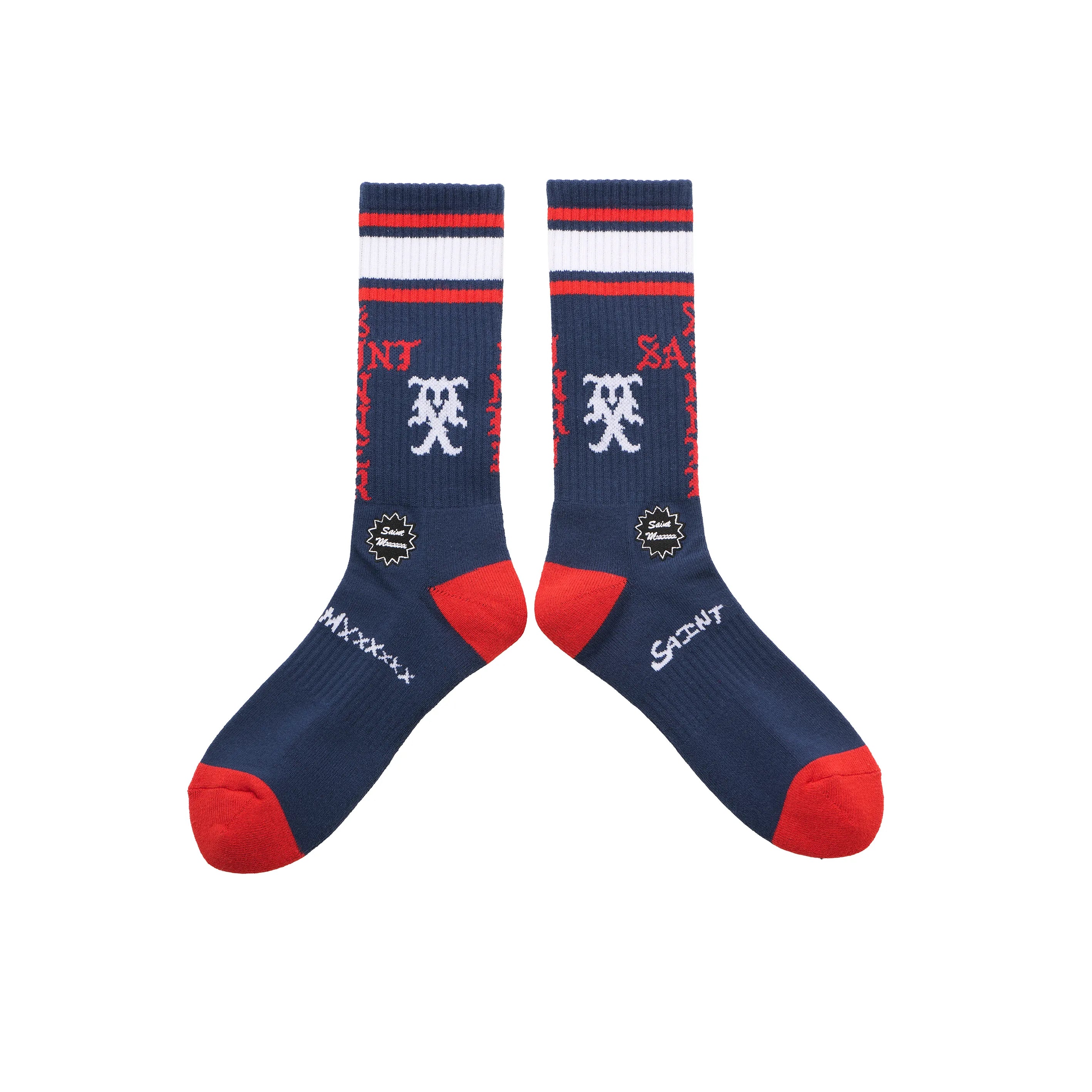 SM-HR1-0000-114/SOCKS/SINNER/BLUE+RED
