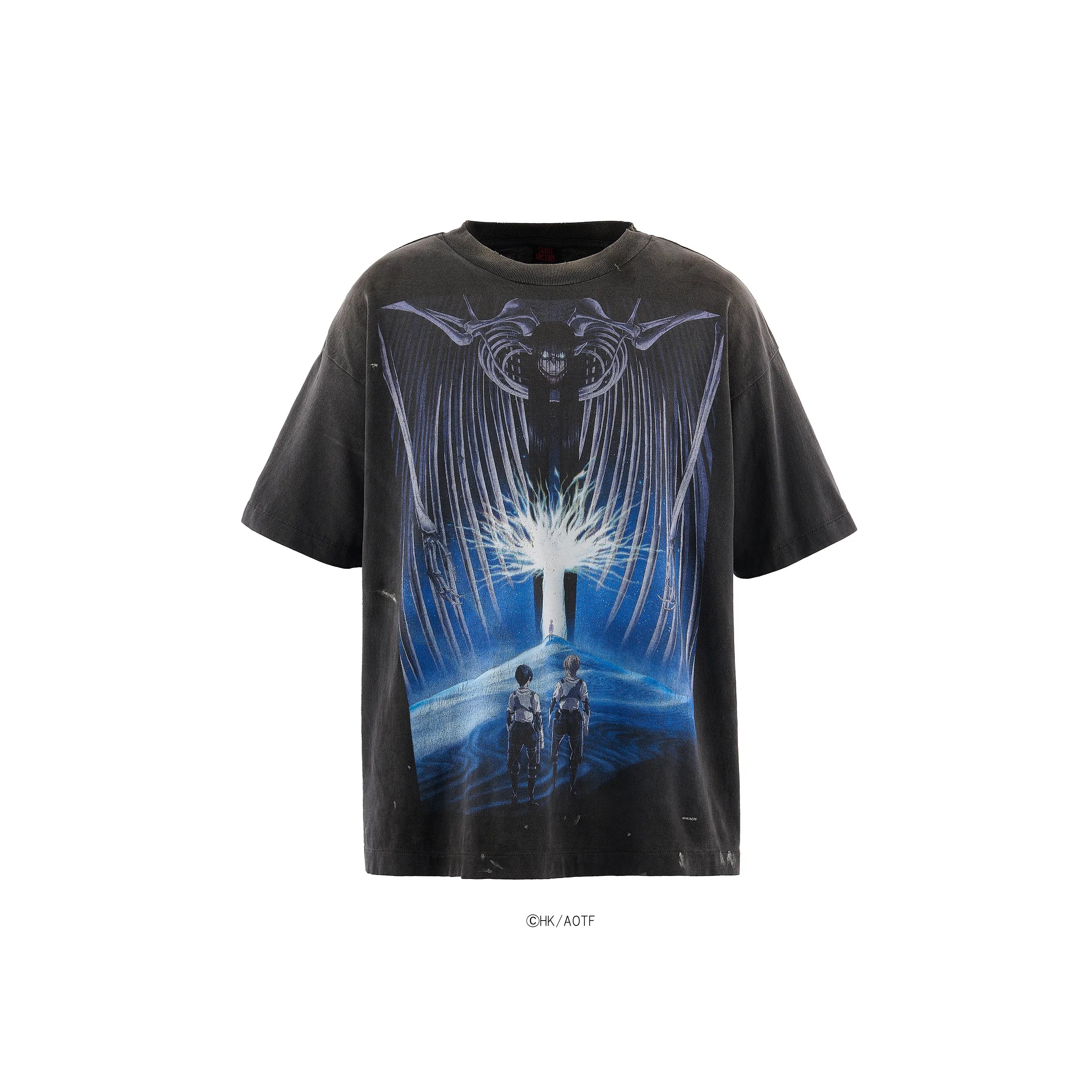 SM-MK8-0000-C77/AOT_SS TEE/ATTACK ON TITAN/BLK