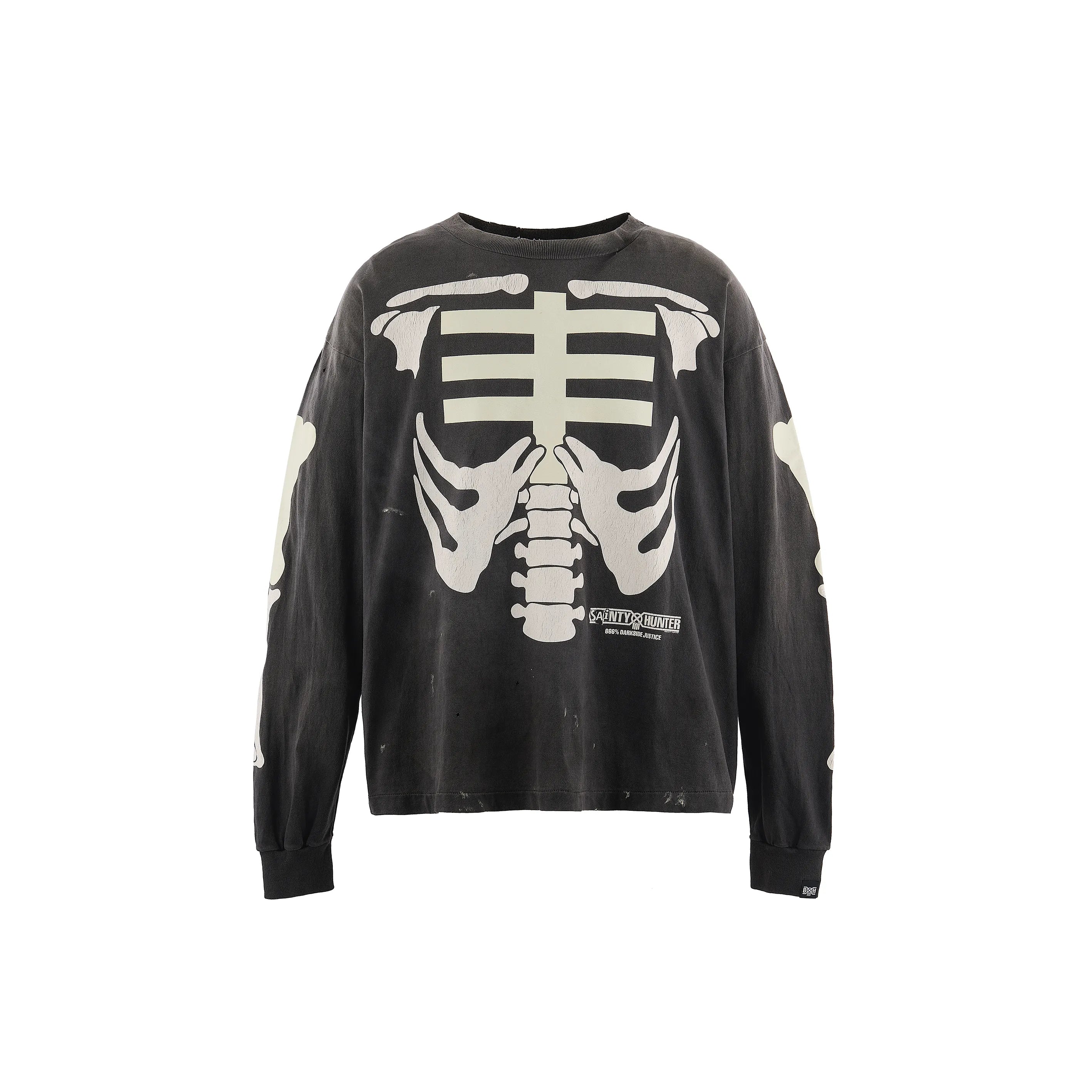 SM-MK8-0000-C30/BH_LS T-SHIRT/BONE/BLACK