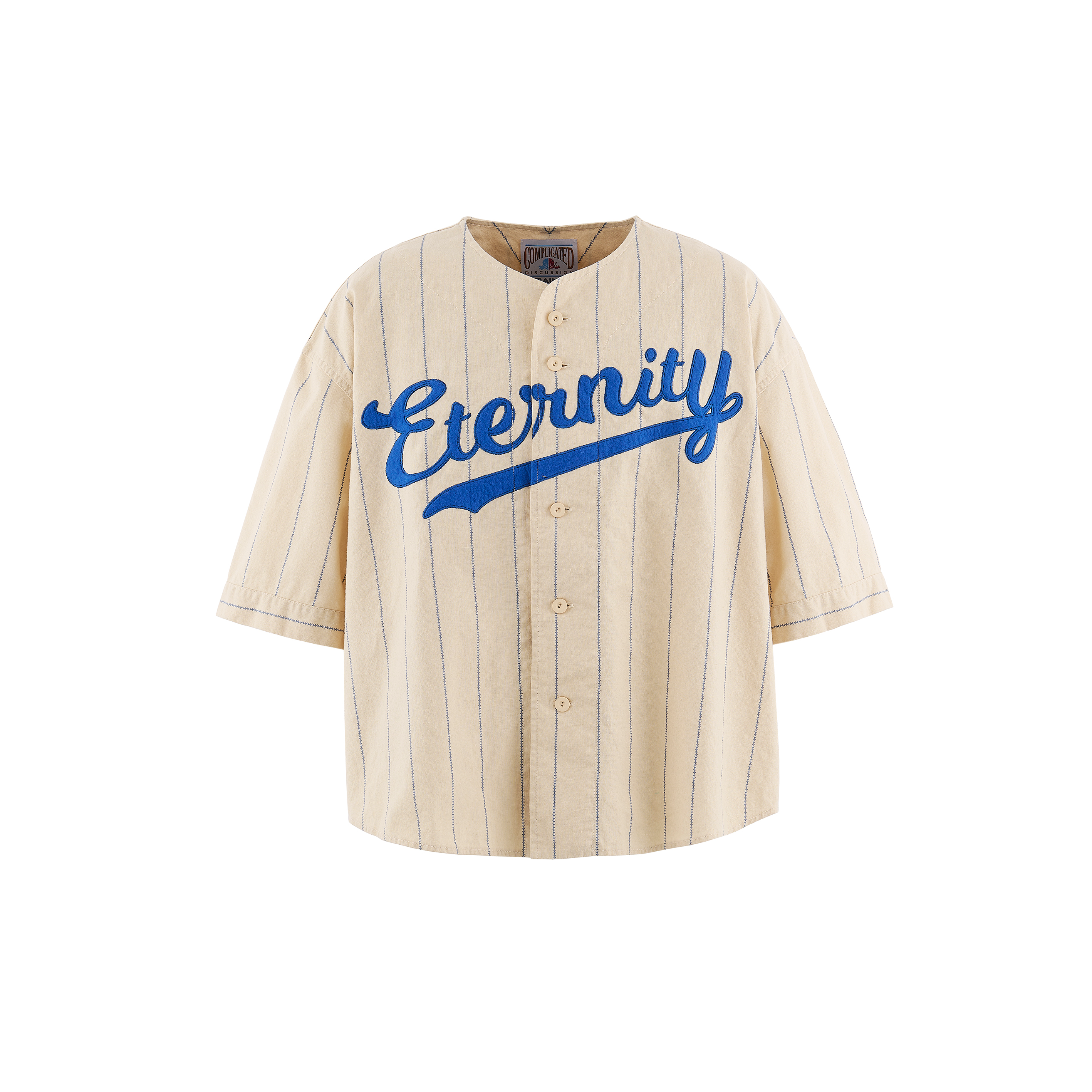 SM-MK8-0000-039/BASEBALL SHRT/ETERNITY/WHITE