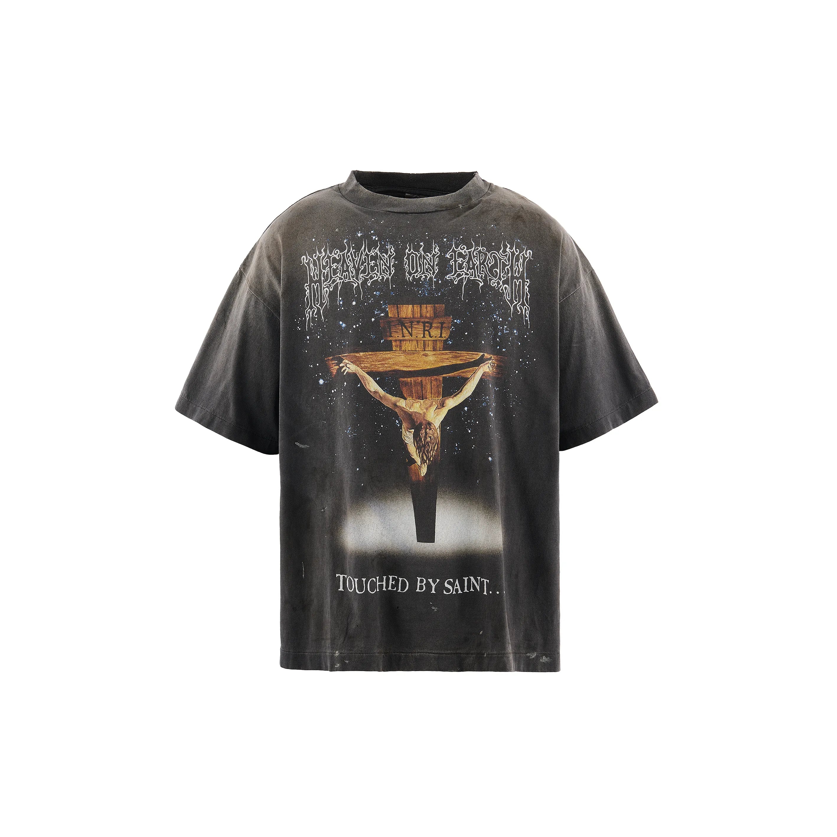 SM-MK8-0000-002/SS T-SHIRT/JESUS/BLACK