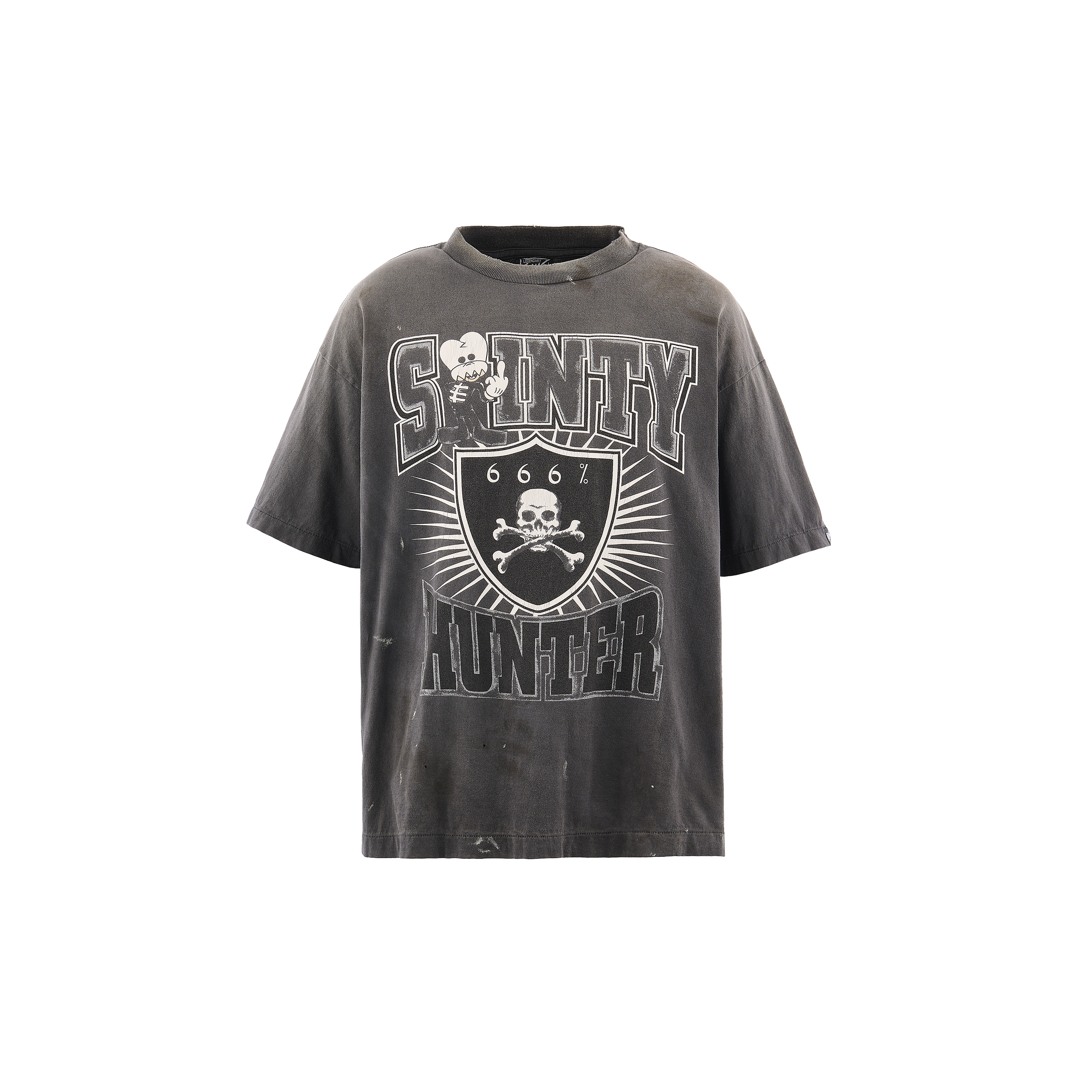 SM-MK8-0000-C29/BH_SS T-SHIRT/SAINTY HUNTER/BLK