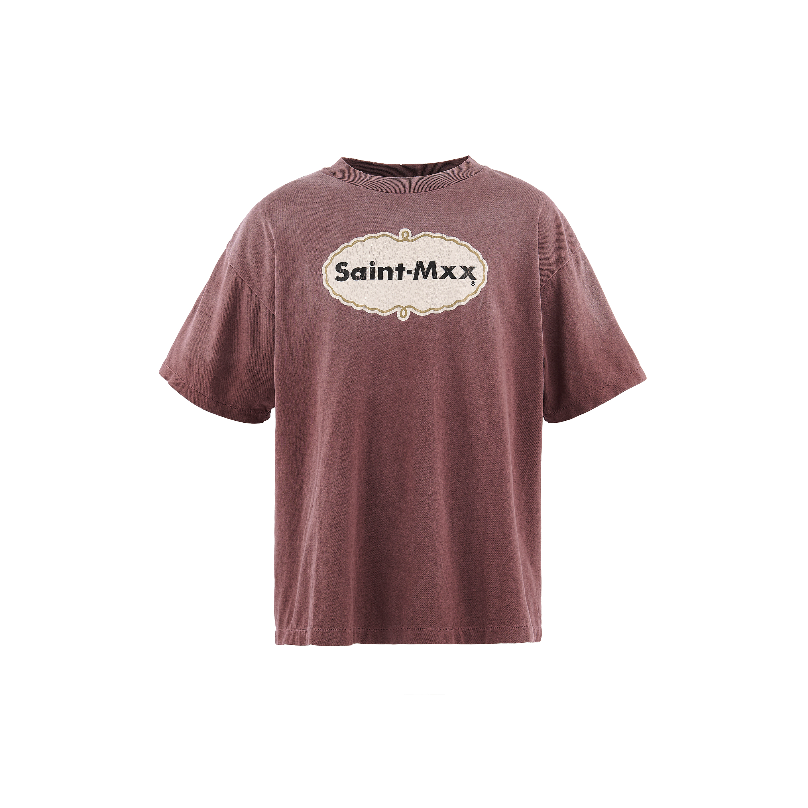 SM-MK8-0000-023/SS T-SHIRT/SAINT MXX/BURGUNDY