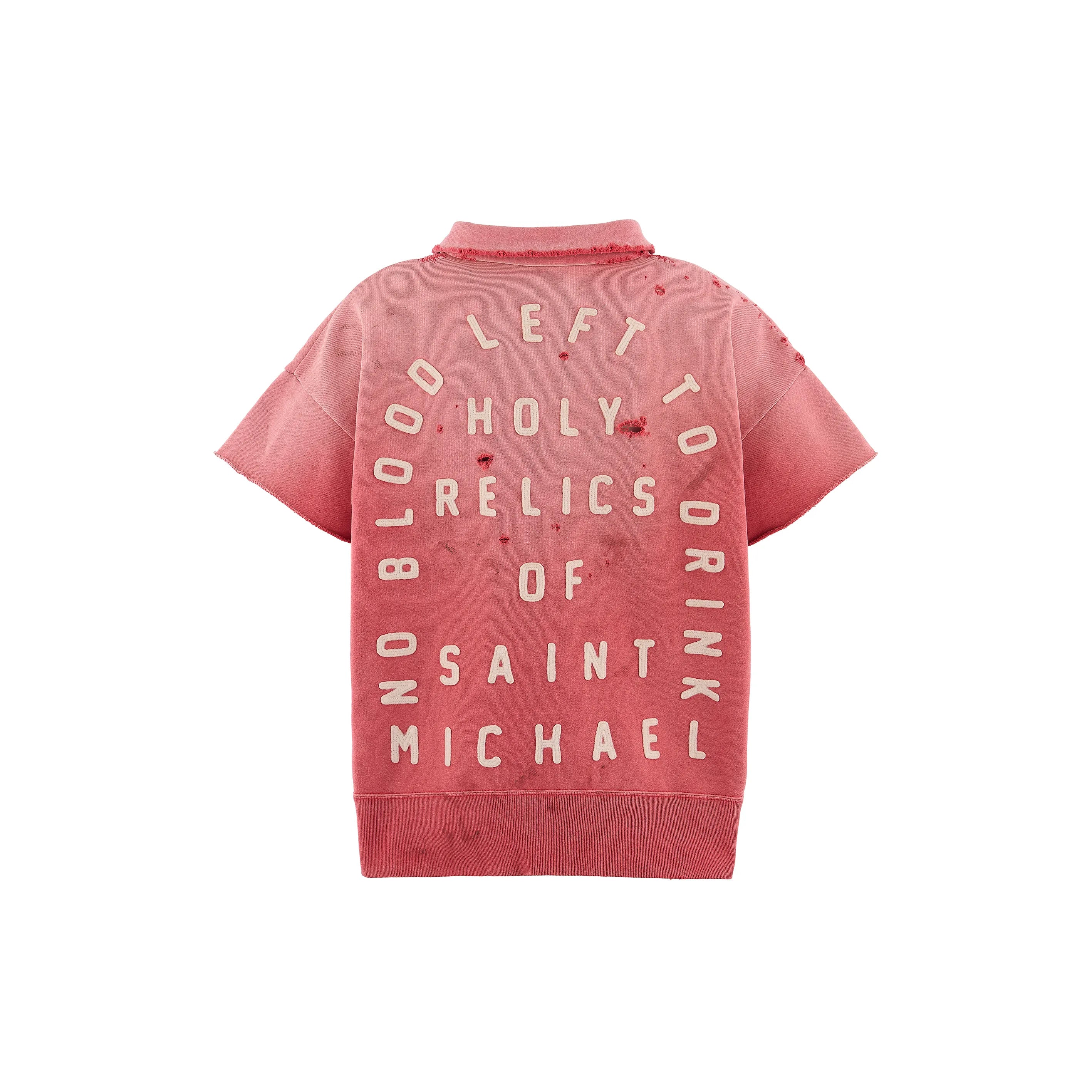 SM-MK8-0000-053/SS HALF ZIP SWEAT/SAINT/RED