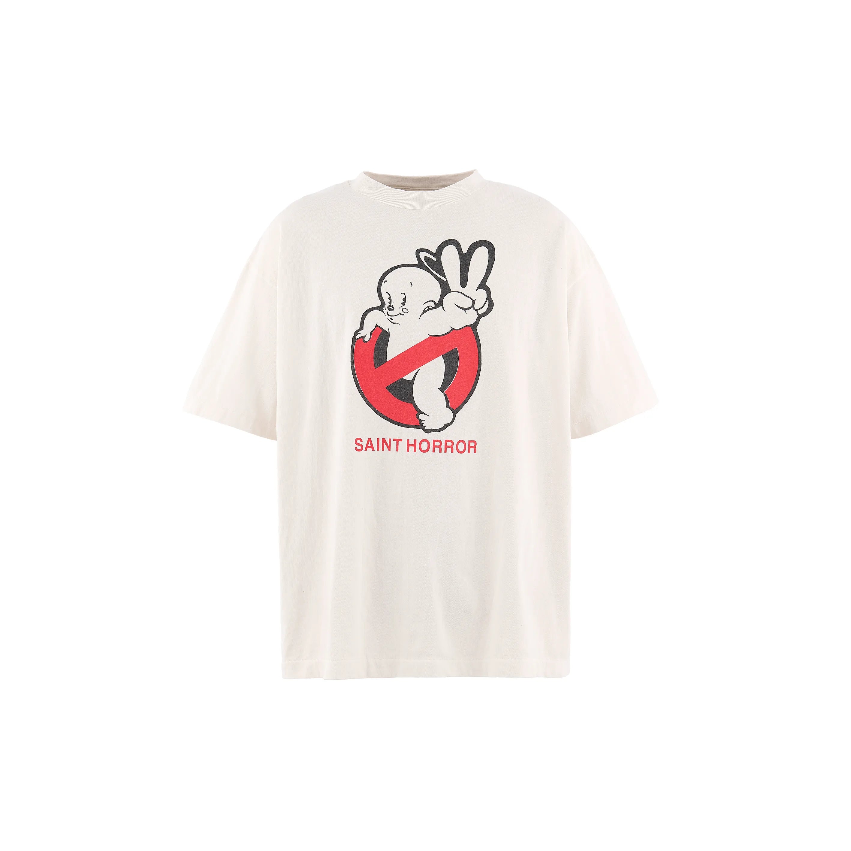 SM-MK8-0000-009/SS T-SHIRT/SAINT HORROR/WHITE