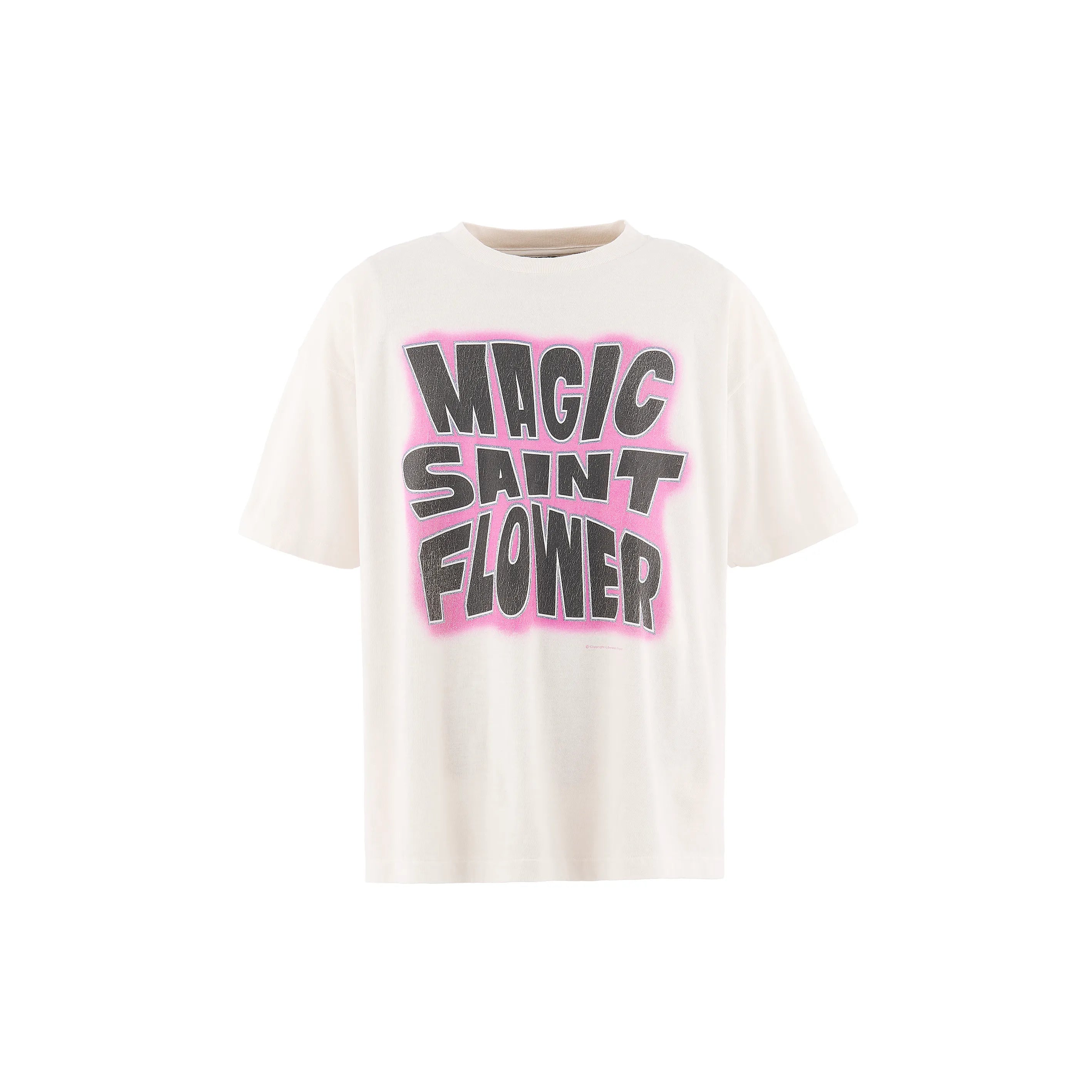 SM-MK8-0000-010/SS T-SHIRT/MAGIC SAINT/WHITE