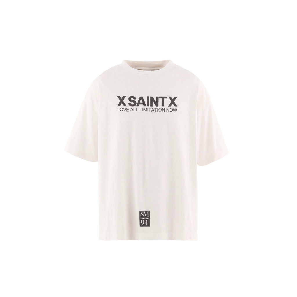 SM-MK8-0000-011/SS T-SHIRT/X SAINT X/WHITE | SAINT Mxxxxxx | THE